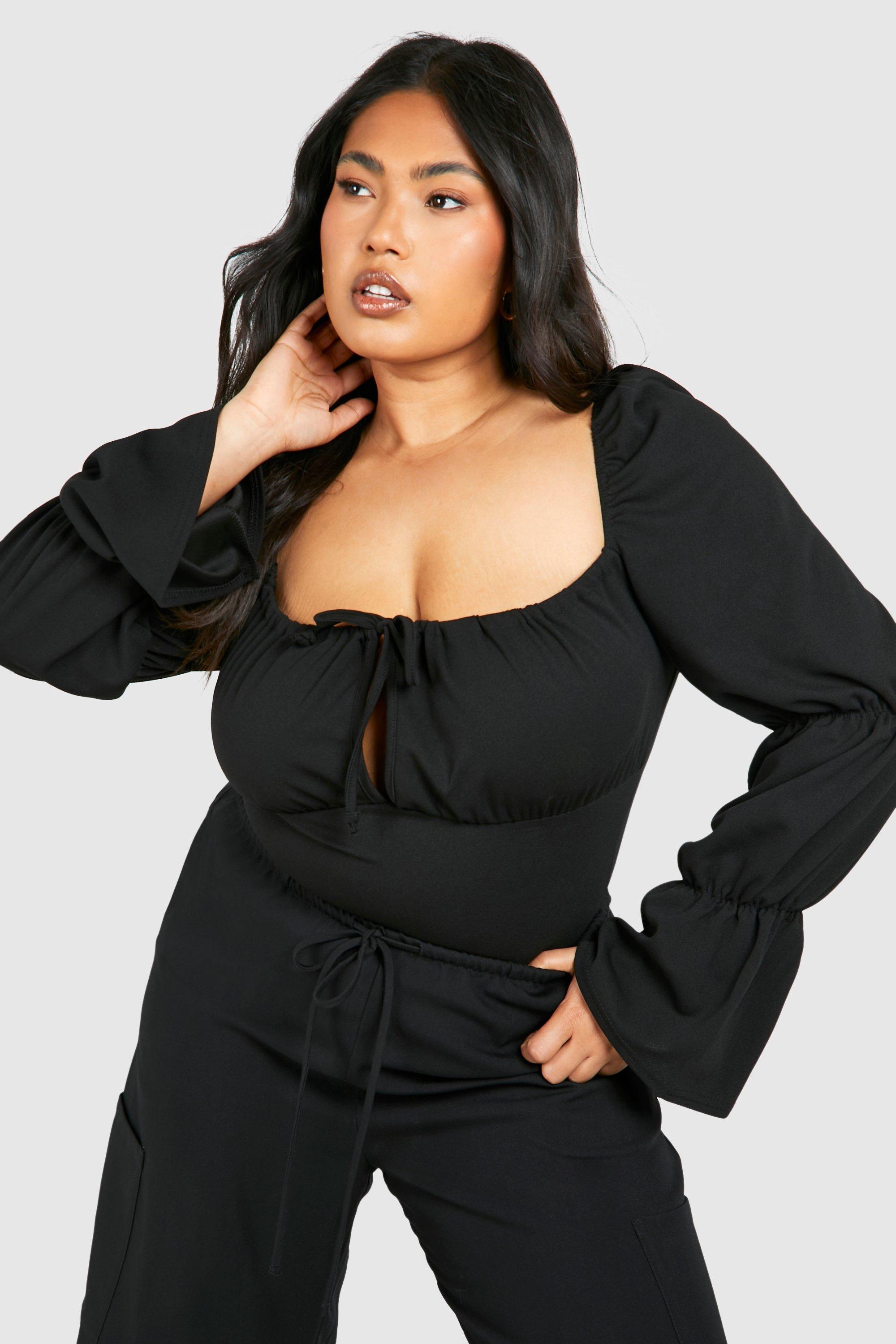 Plus size long sleeve onesie hotsell