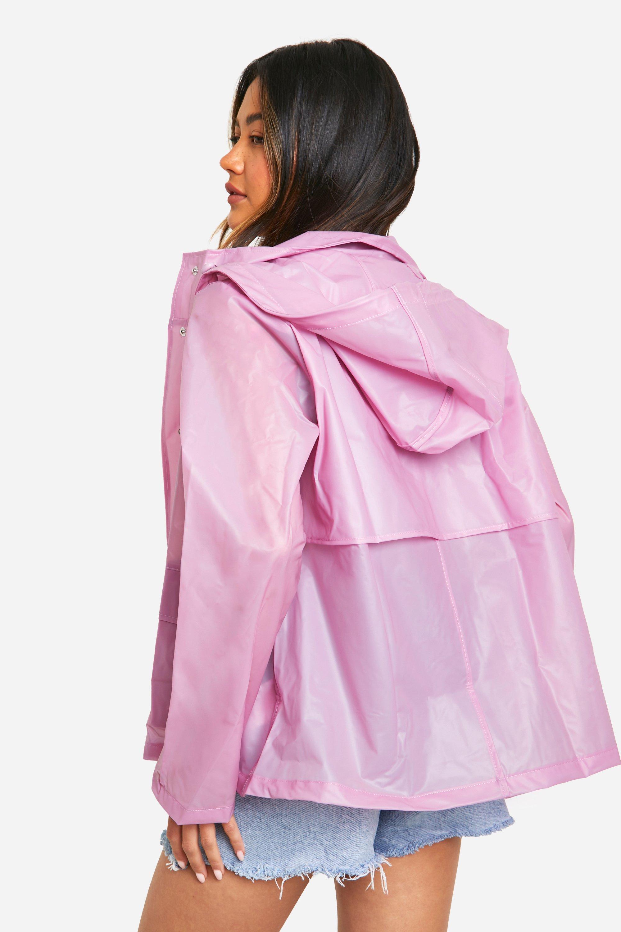 Boohoo rain jacket on sale