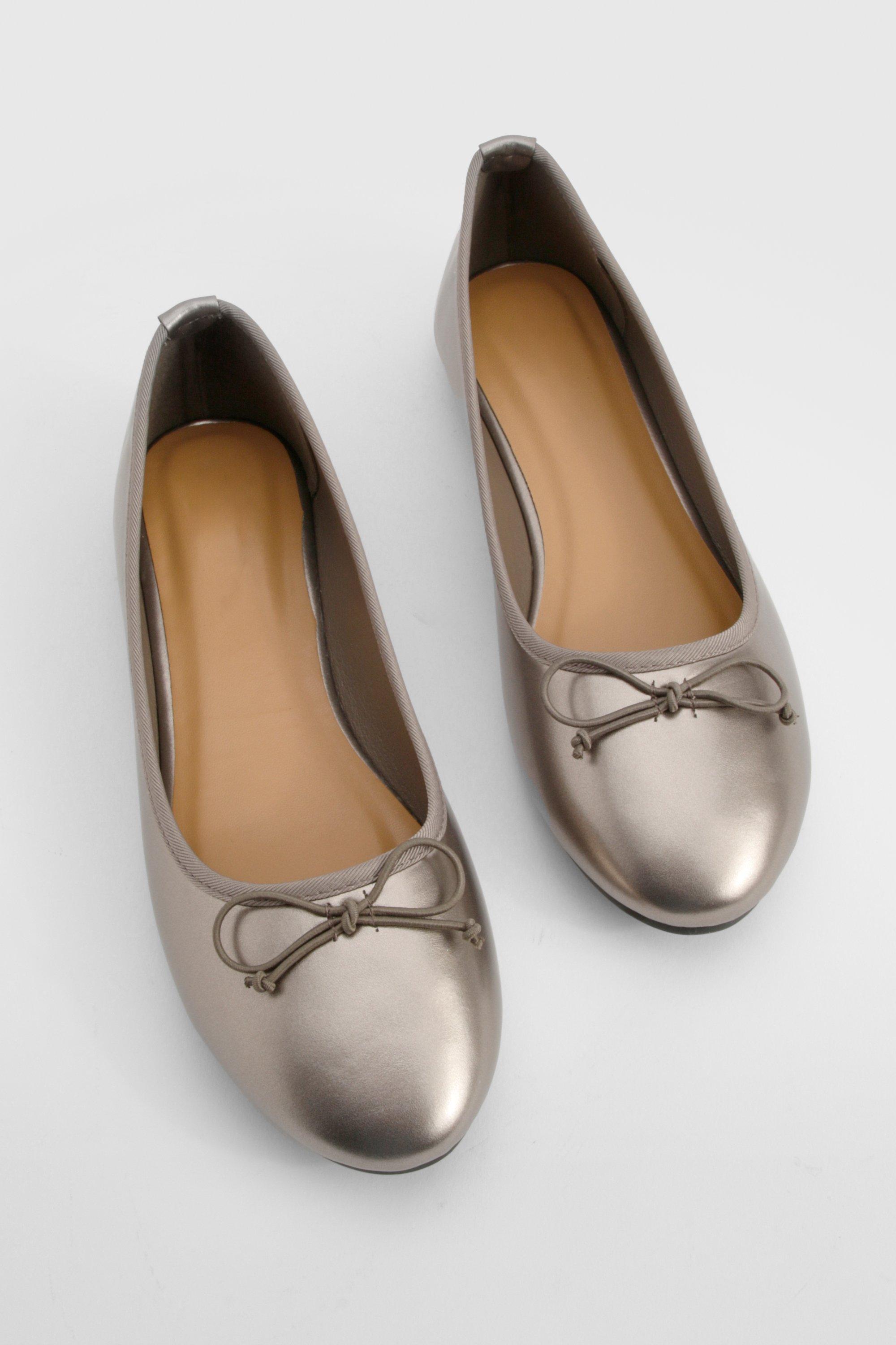 Gap gold ballet store flats