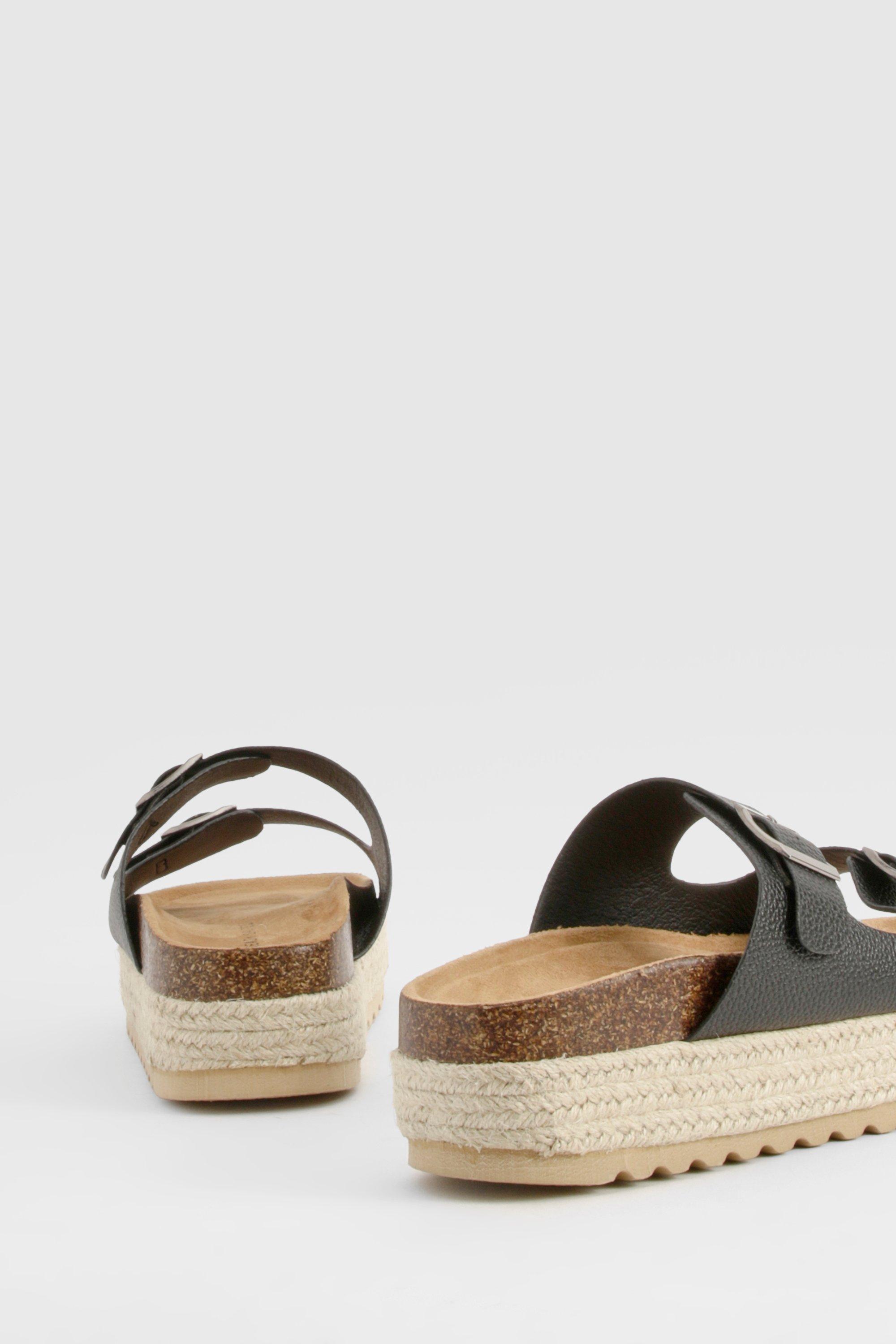 Buckle flatforms on sale