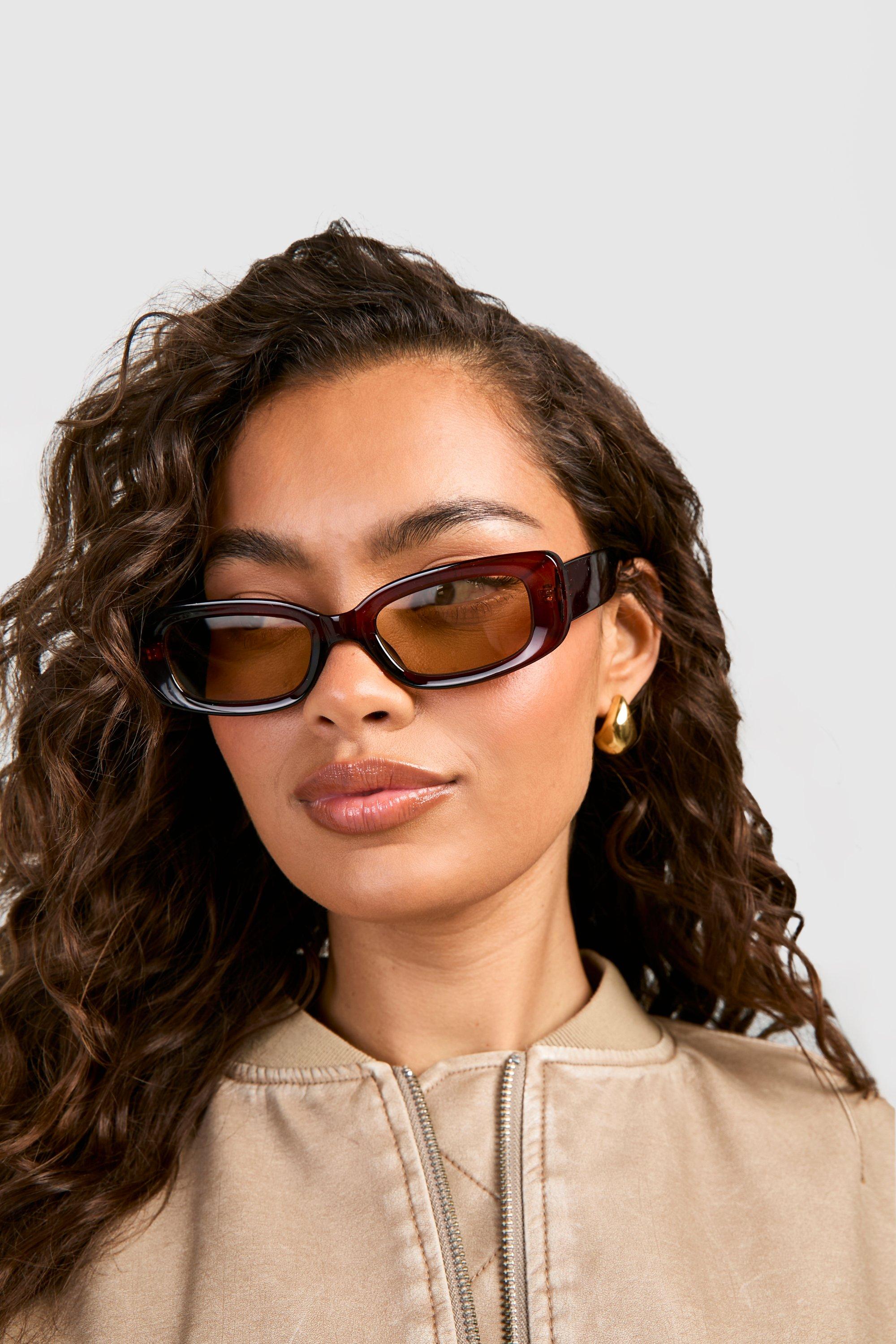 Tortoise shell hot sale square sunglasses