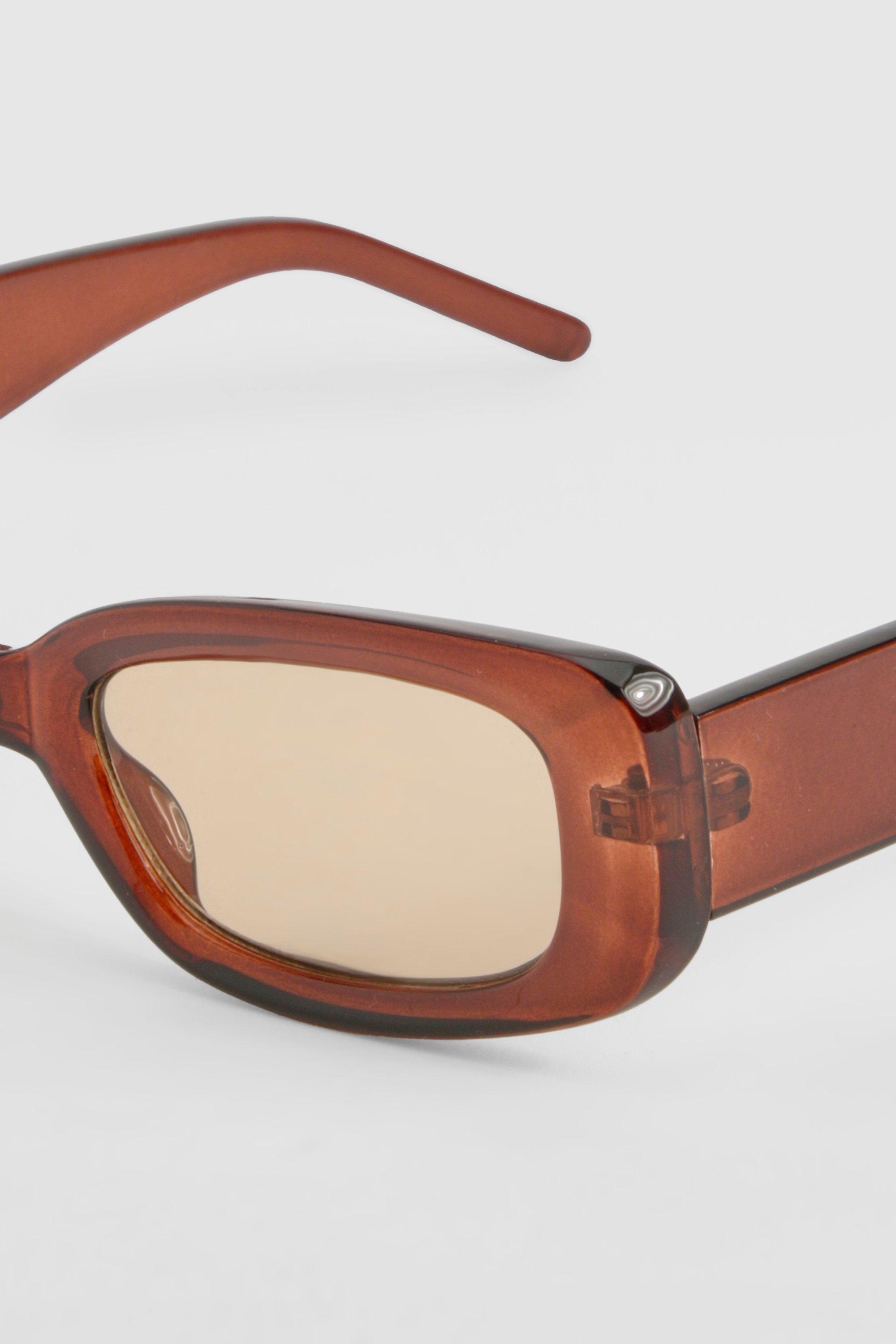 Tortoise Shell Square Oversized Sunglasses boohoo