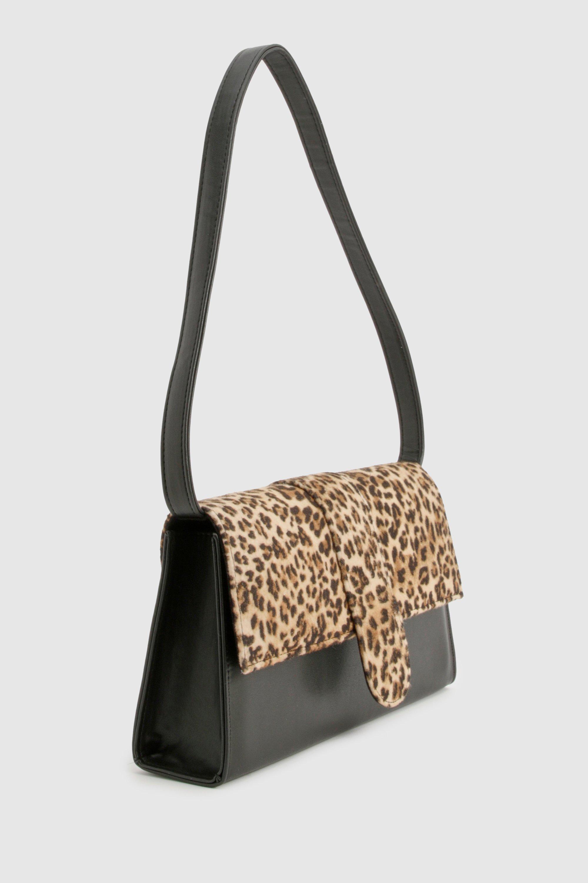 Leopard Print Shoulder Bag