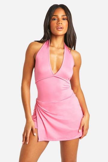 Pink Supersoft Skort Playsuit