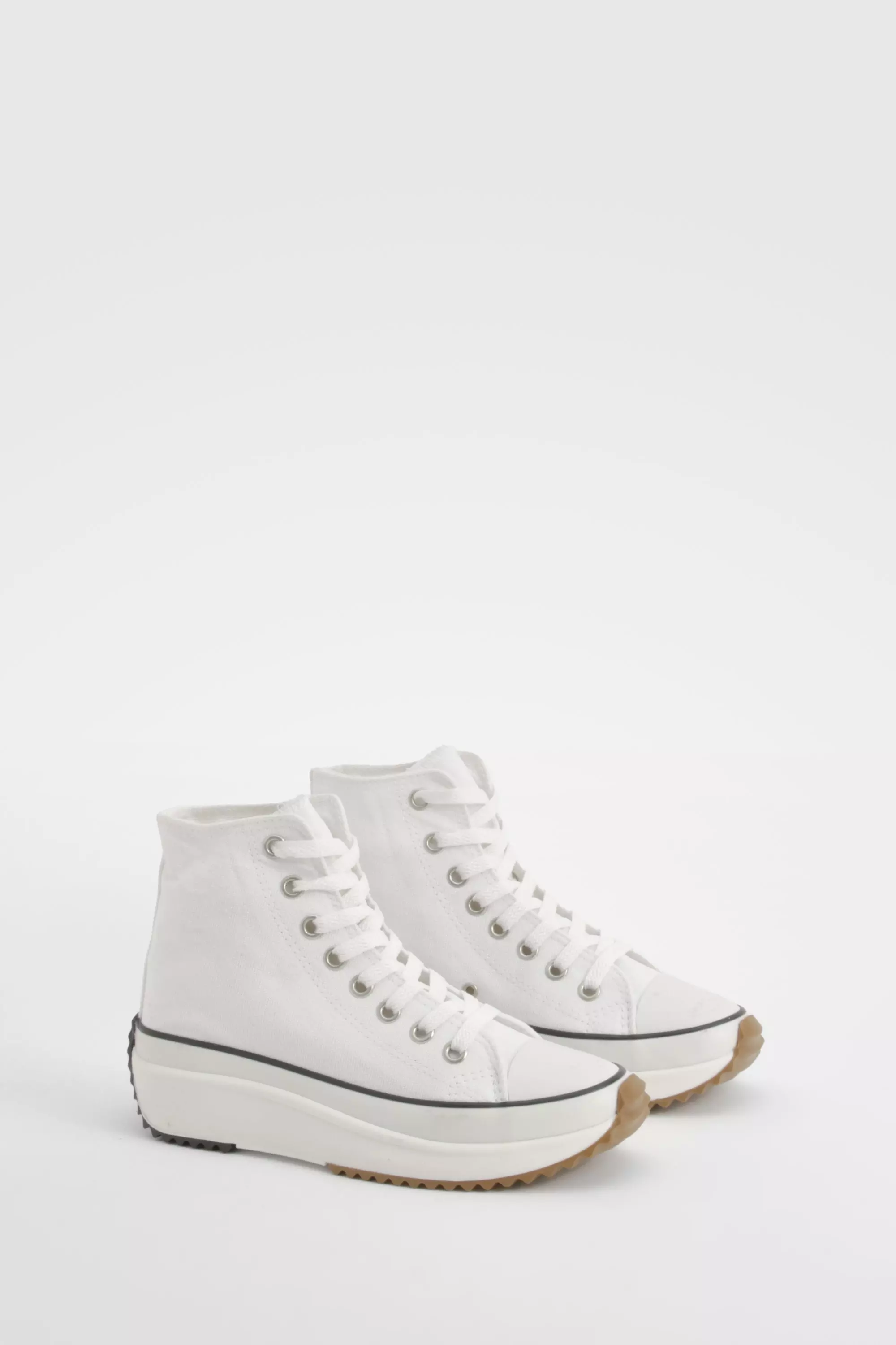 Chunky high top trainers deals