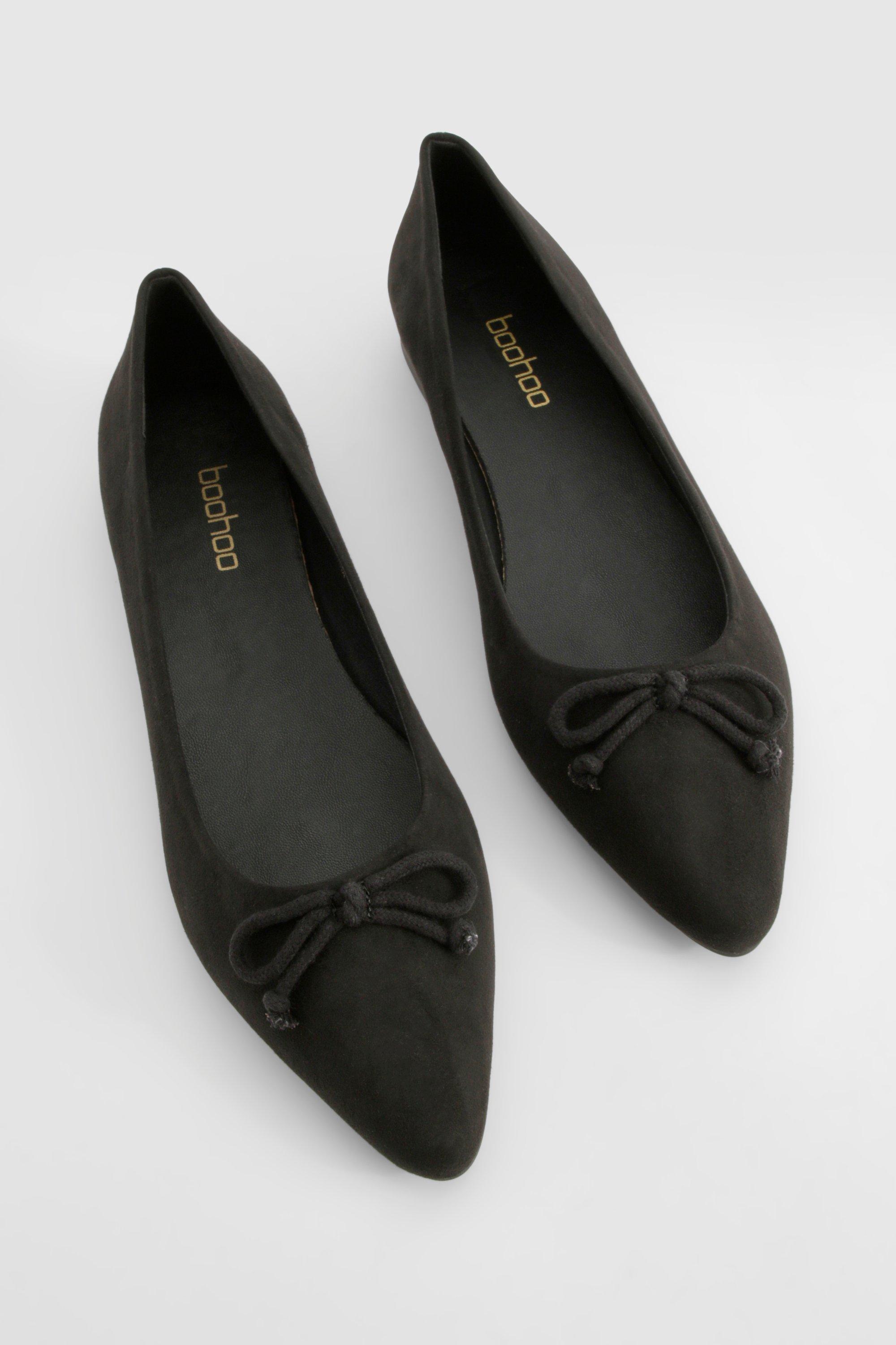 Zwarte ballerina schoenen dames hotsell