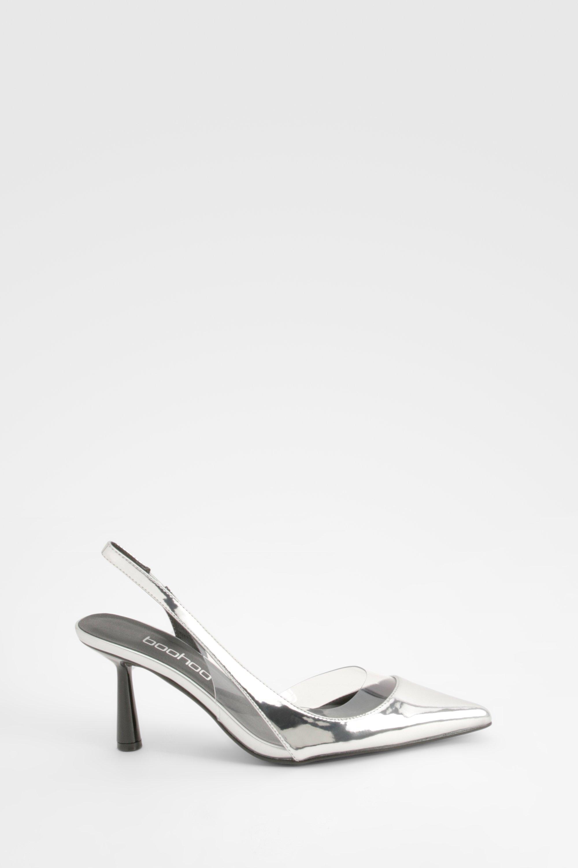 Clear shoes boohoo online