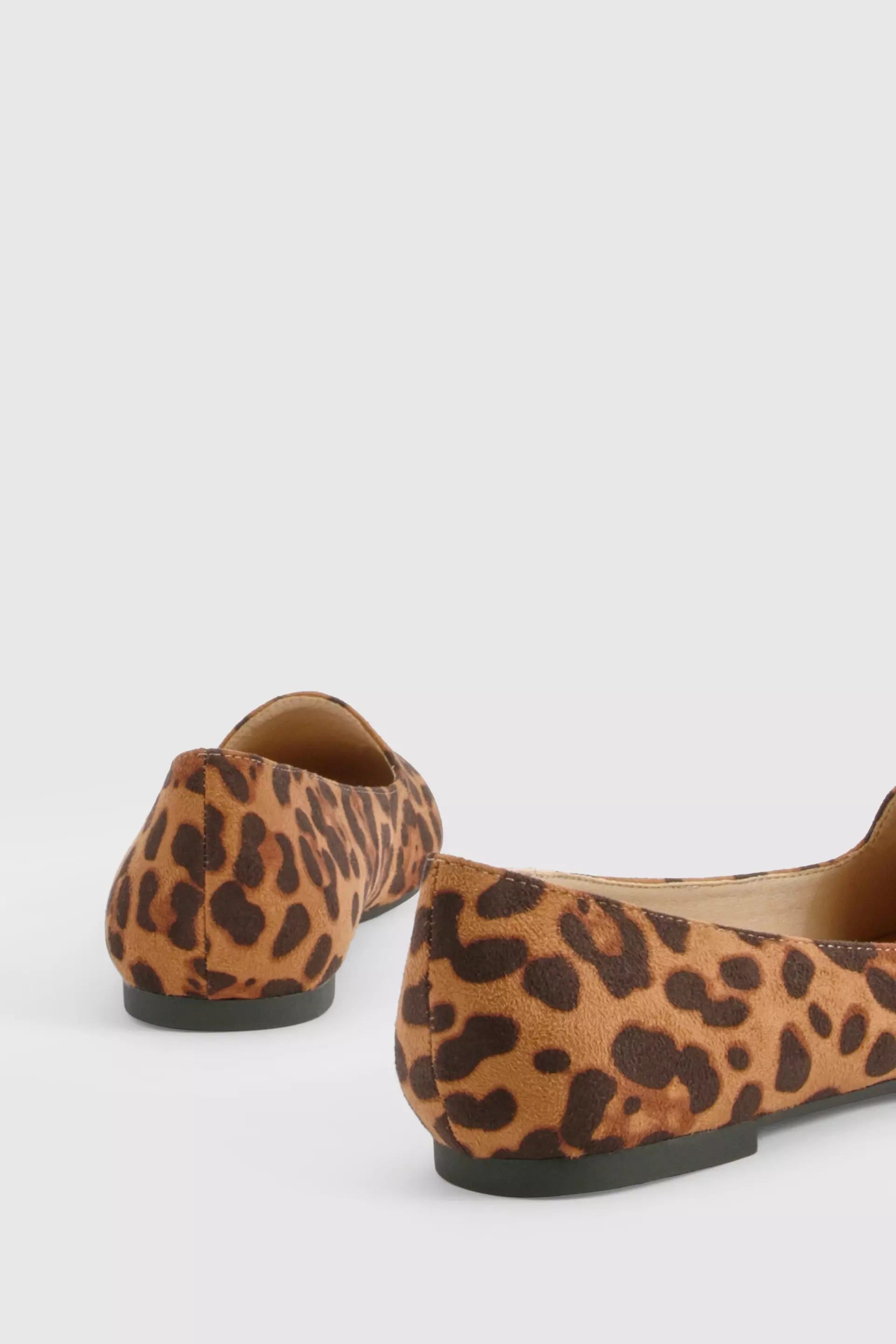 Leopard Basic Slipper Ballet Flats alternative image