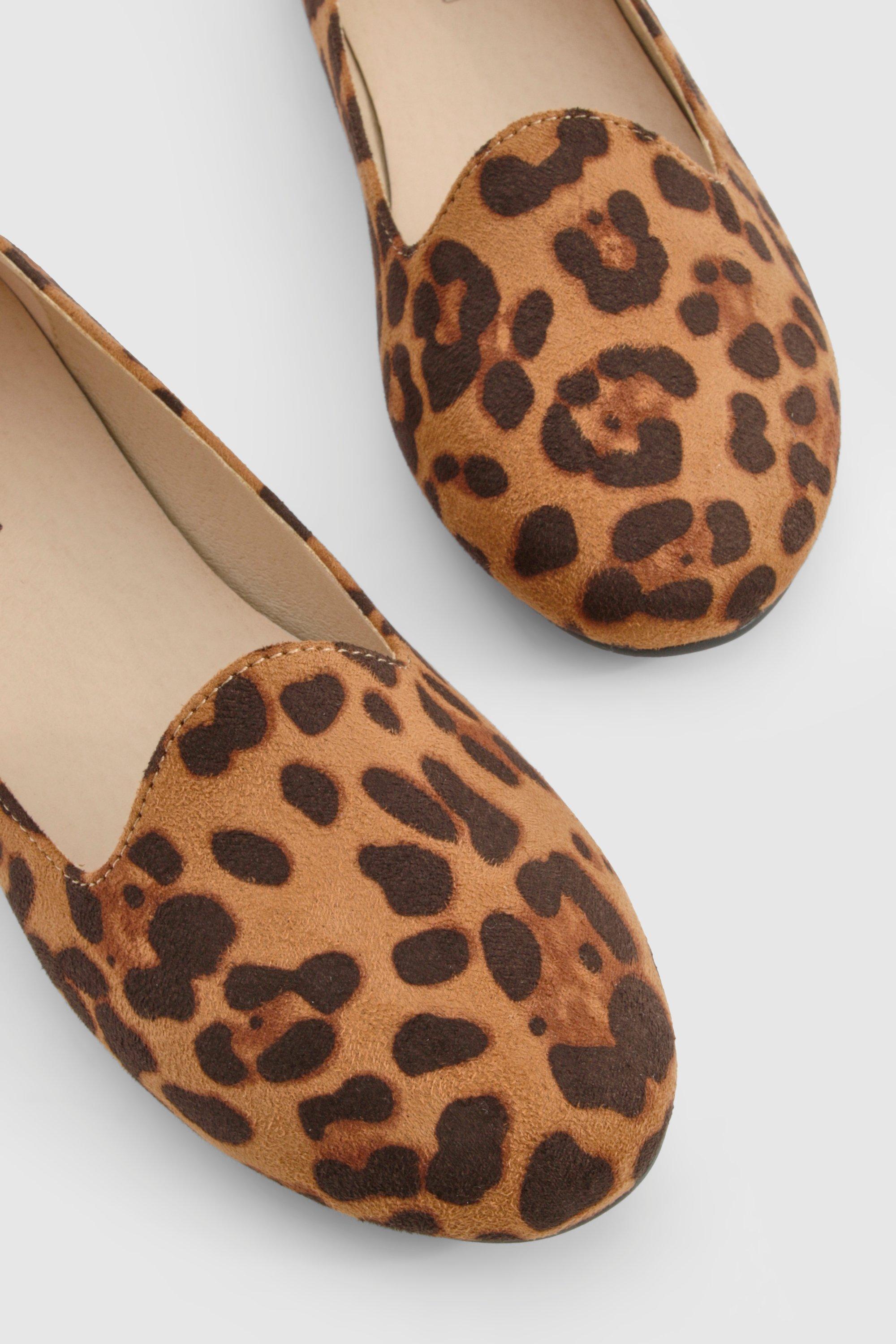 Basic Luipaardprint Ballerina Schoenen