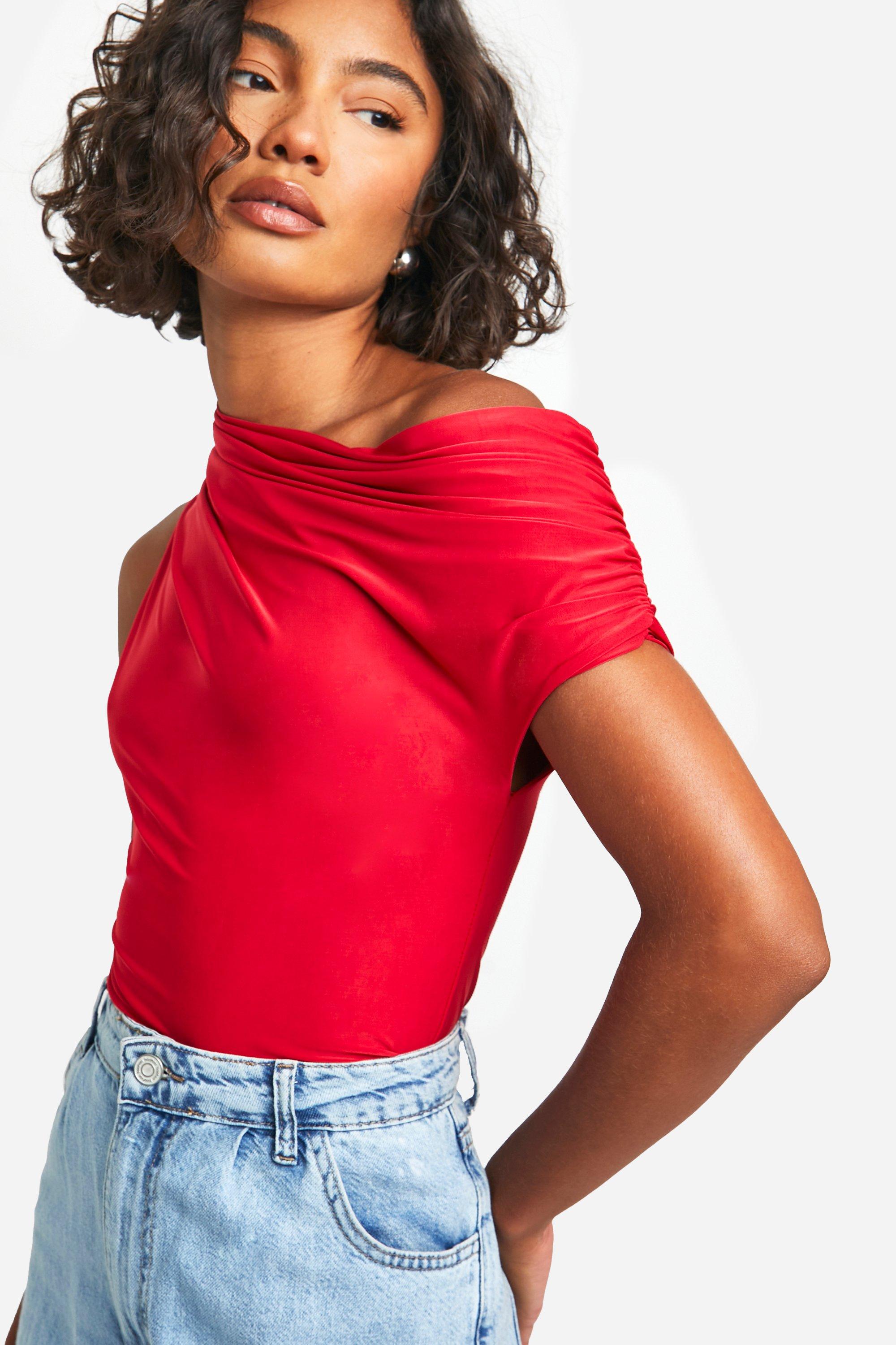 Boohoo tall tops hot sale