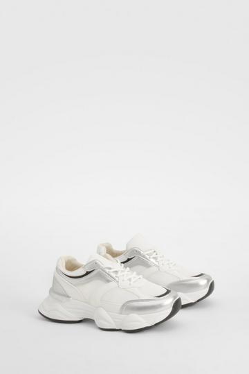 Chunky Sporty Sneakers white