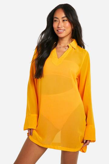 Cover-Up Strand Kaftan orange