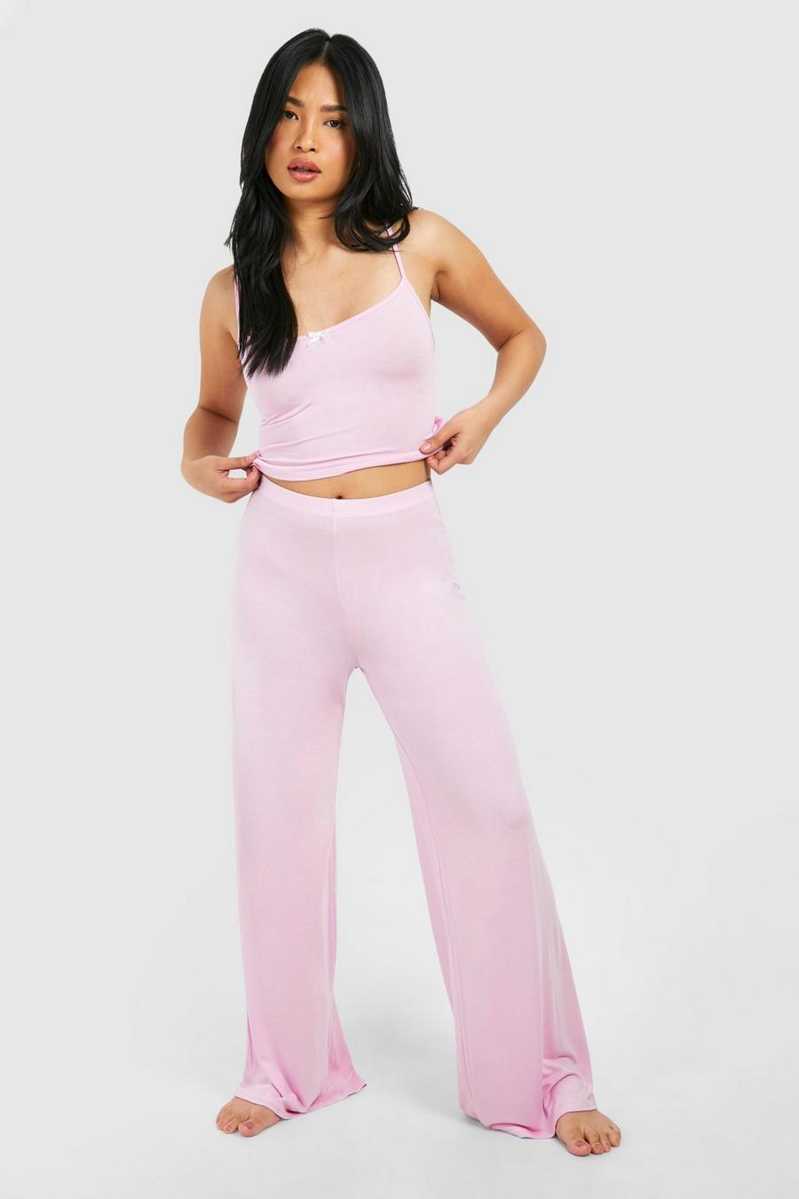 Baby pink Petite Soft Touch Pajama Set image number 1