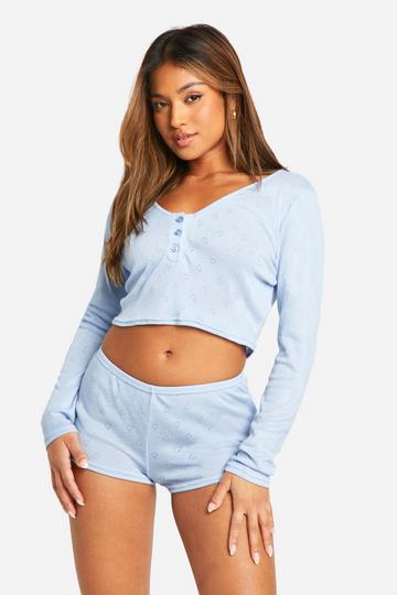 Petite Pyjama Set baby blue