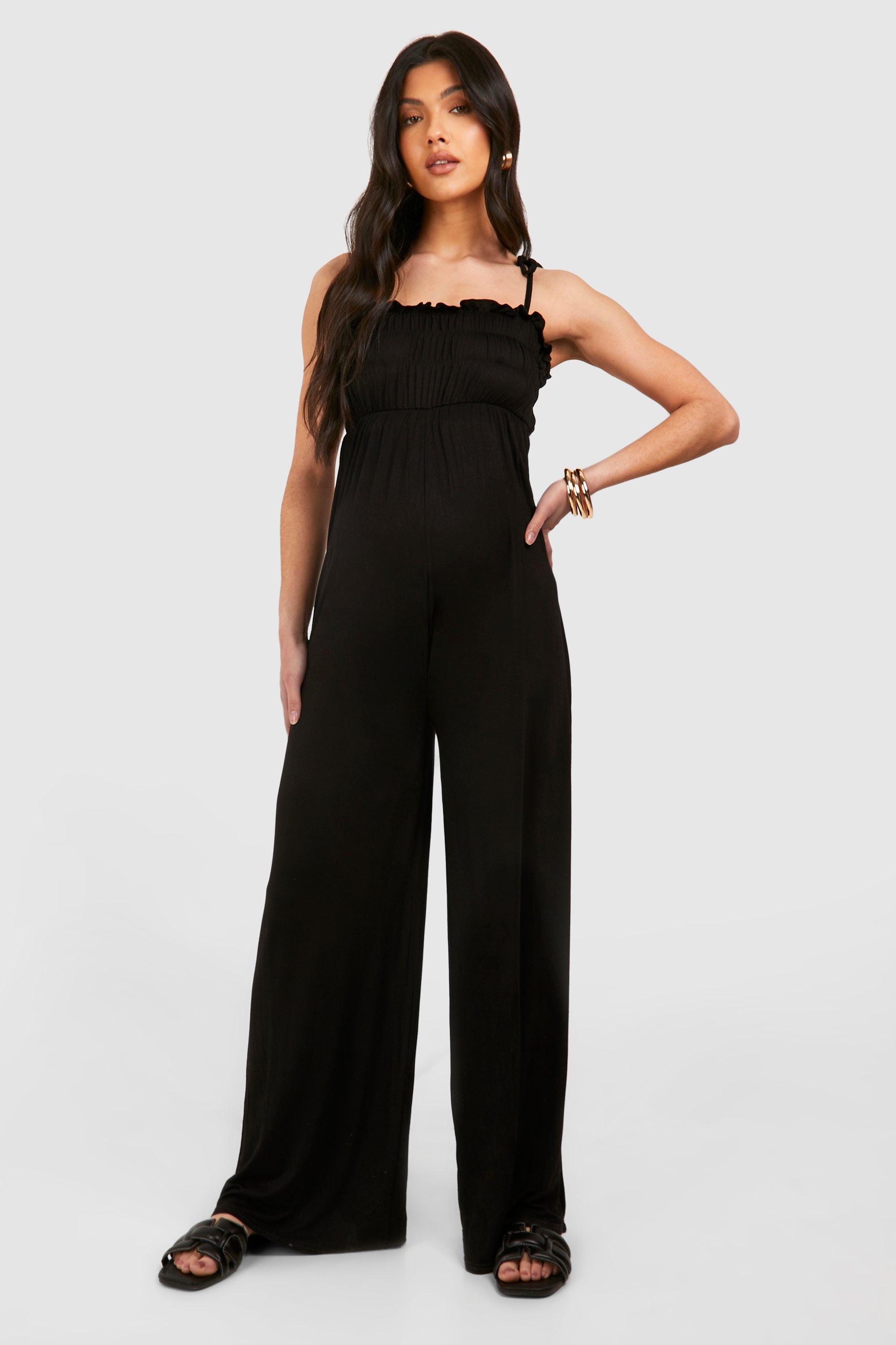 Boohoo maternity jumpsuit best sale