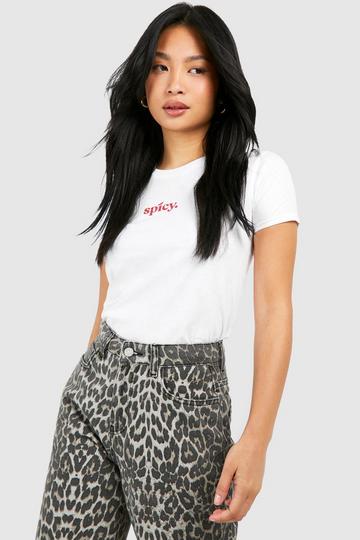 Petite Spicy T-shirt white