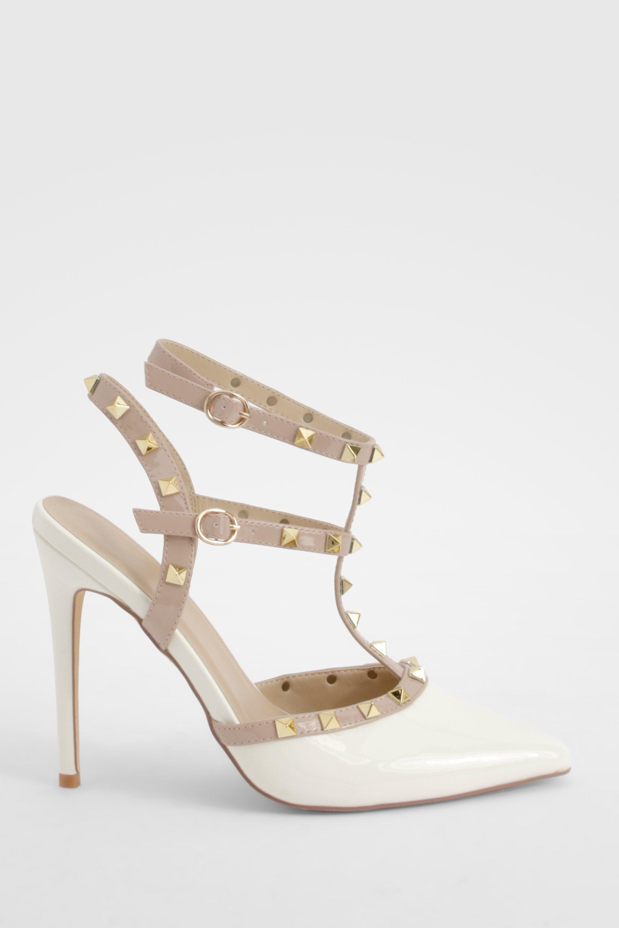 Strappy court heels hot sale