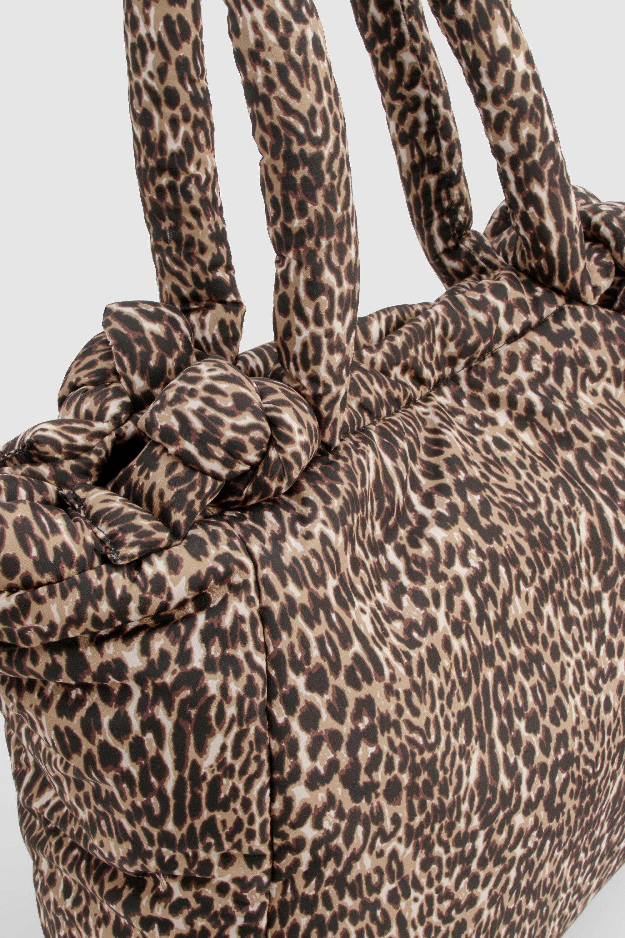 Boohoo leopard print bag hotsell