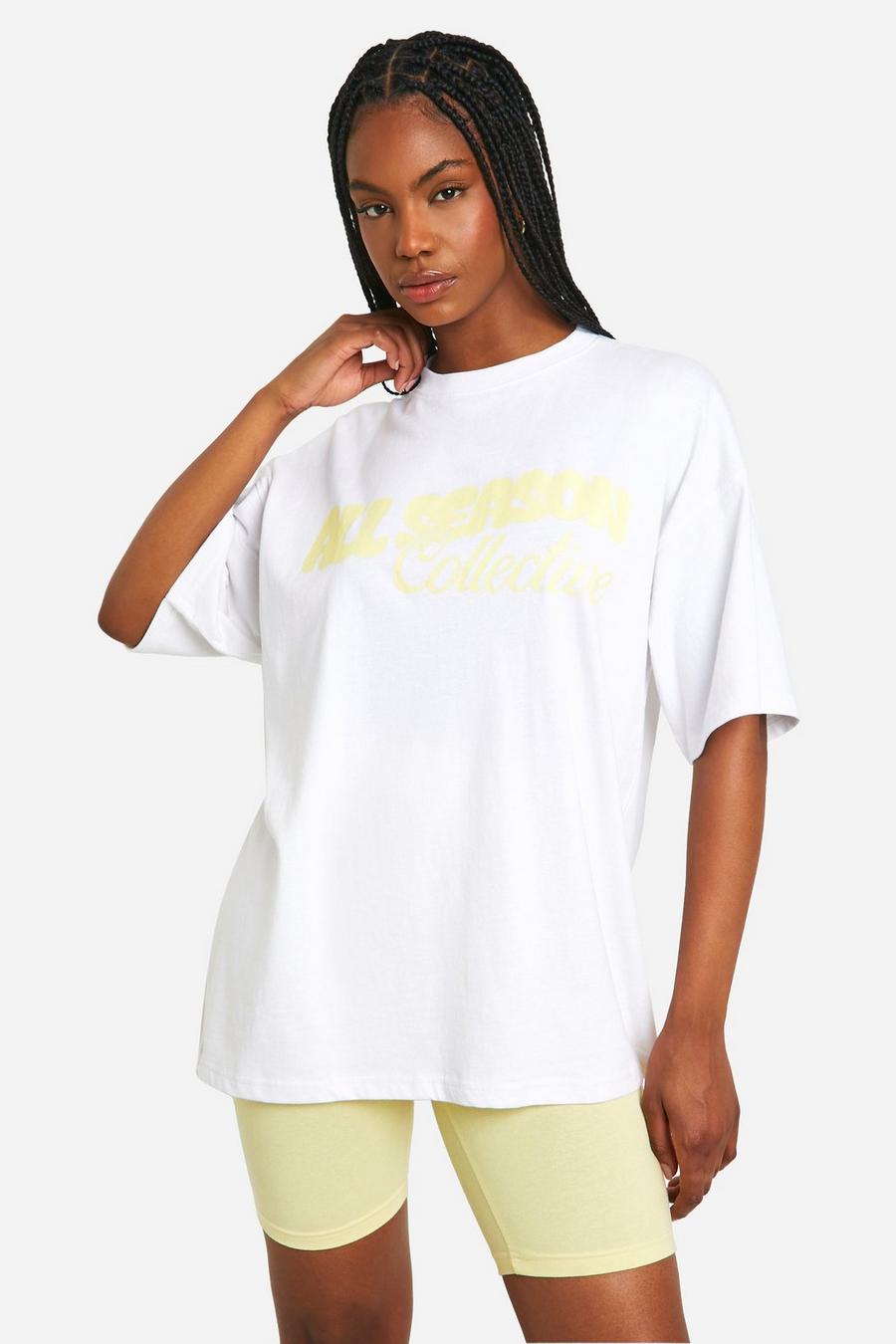 Lemon Tall All Season T-Shirt Met Print En Shorts Set image number 1