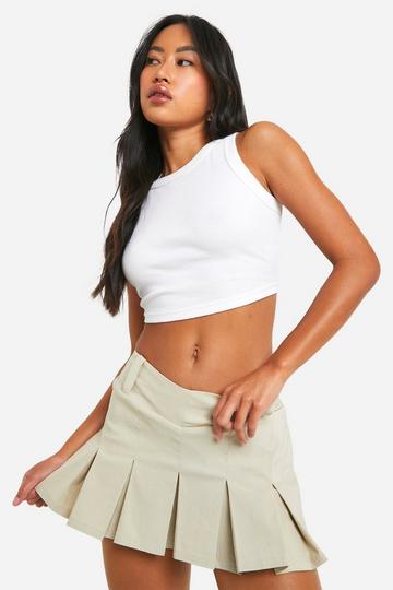 Tennis Style Skort stone