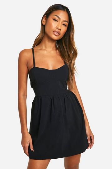 Sweetheart Skort Playsuit black