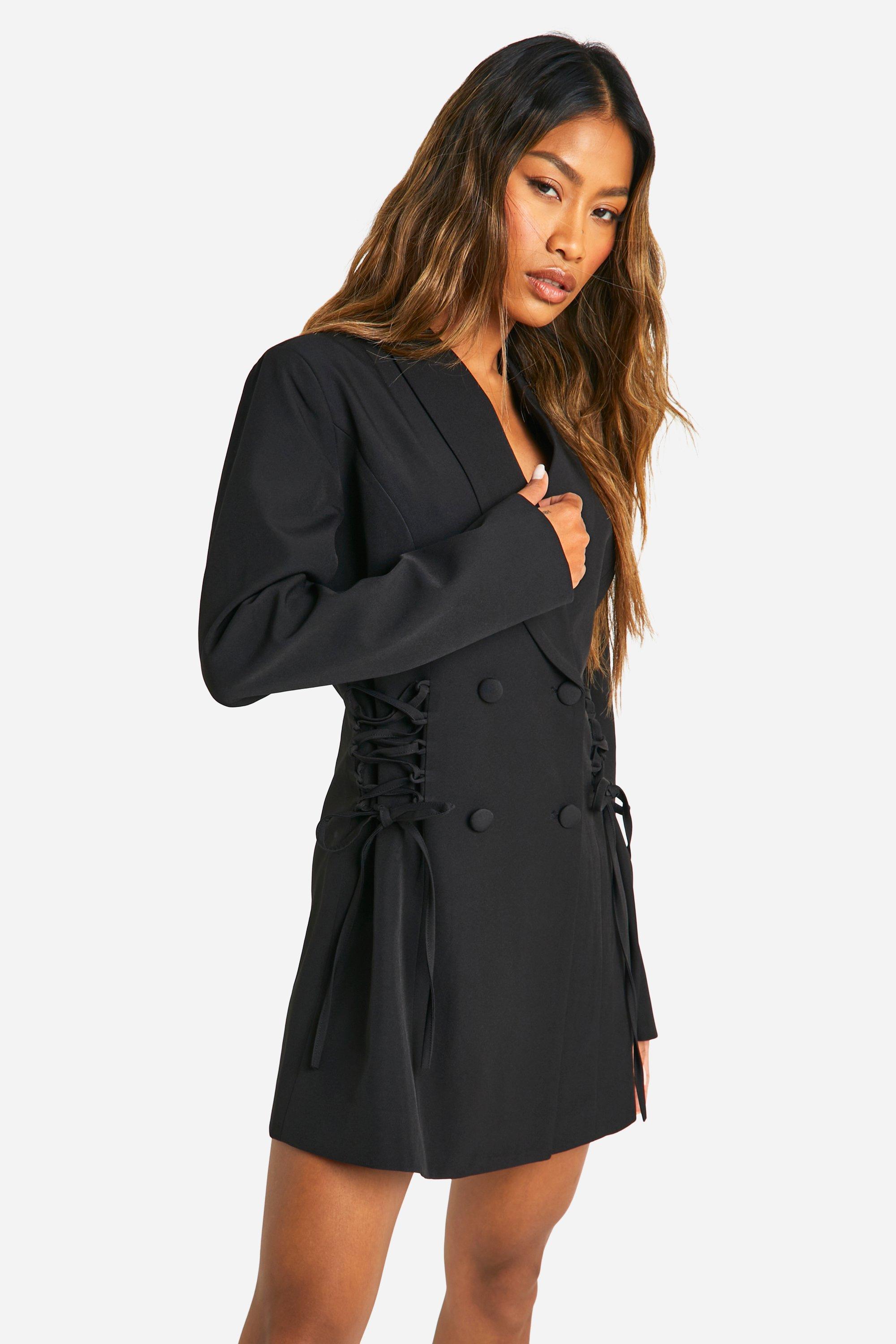 Blazer tie dress hotsell