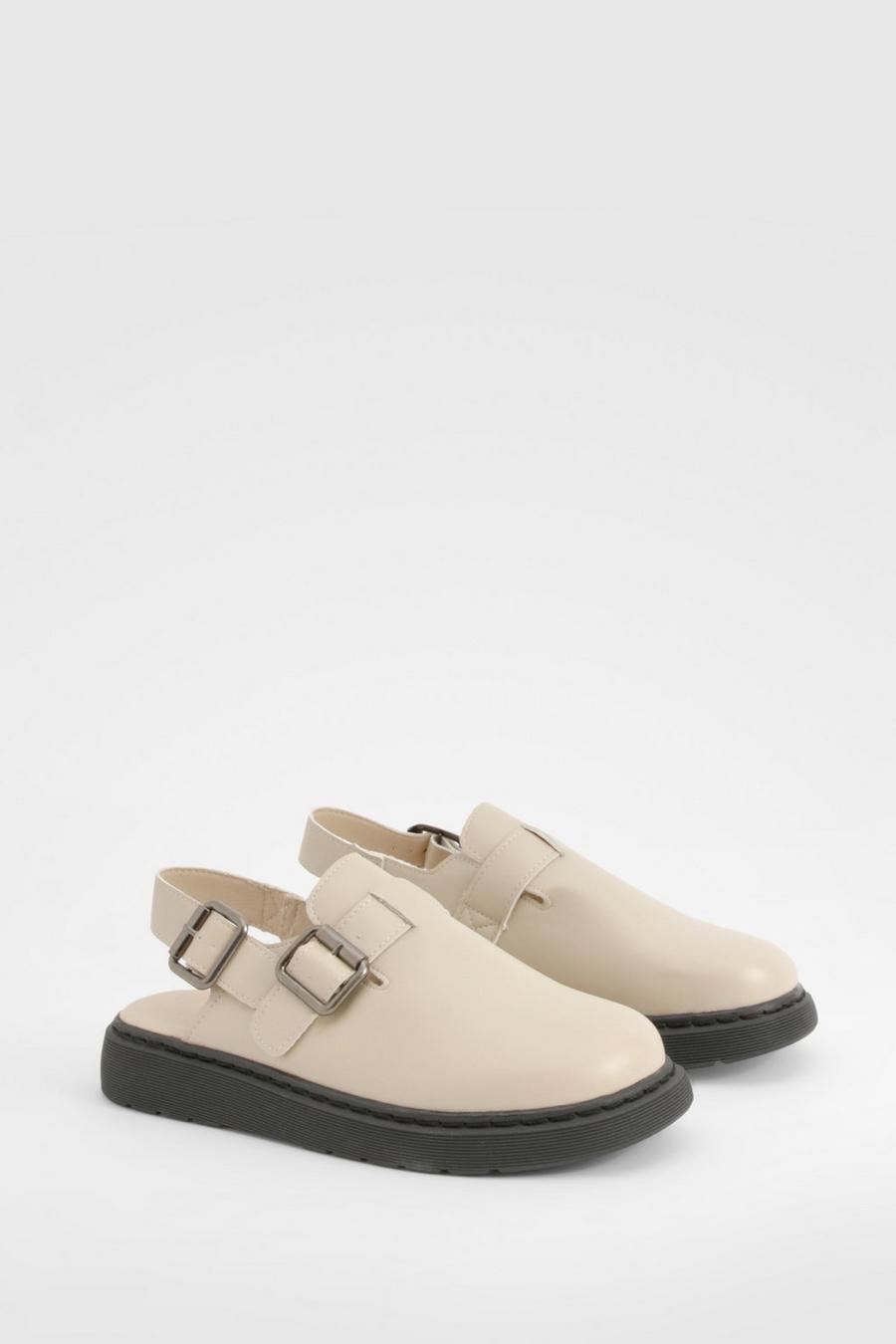 Chunky Slingback Clogs | boohoo Chunky Slingback Clogs | boohoo