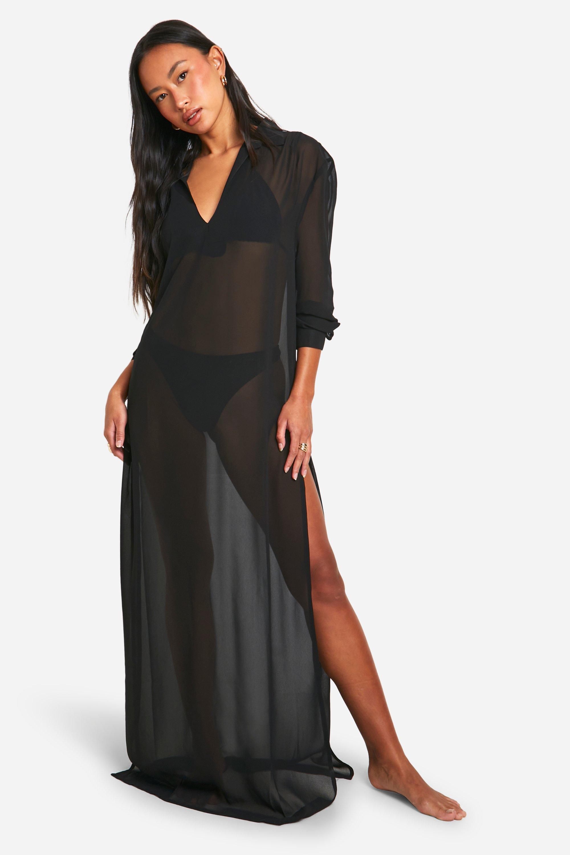 Chiffon cover ups boohoo UK