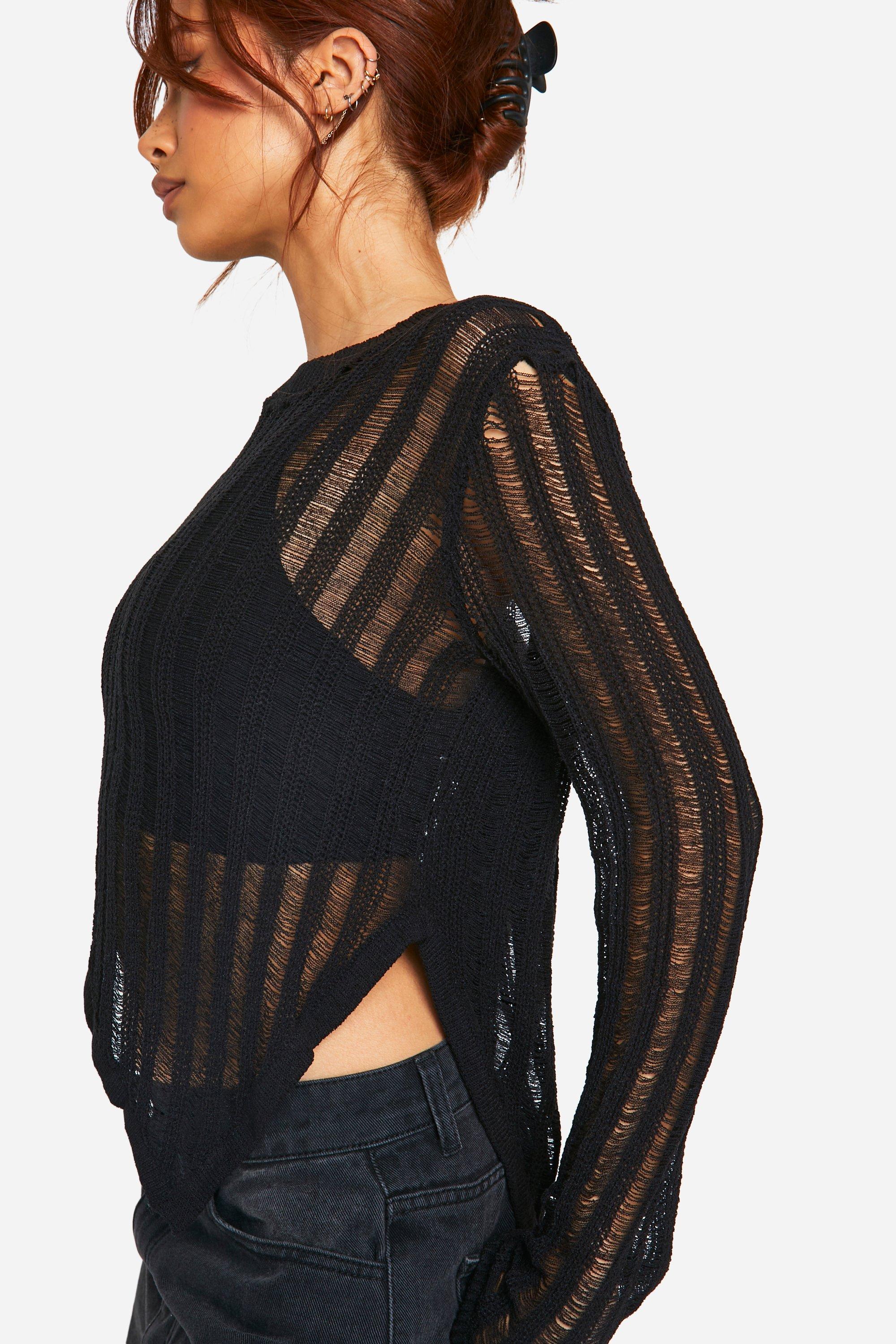 Asymmetric Ladder Jumper boohoo UK