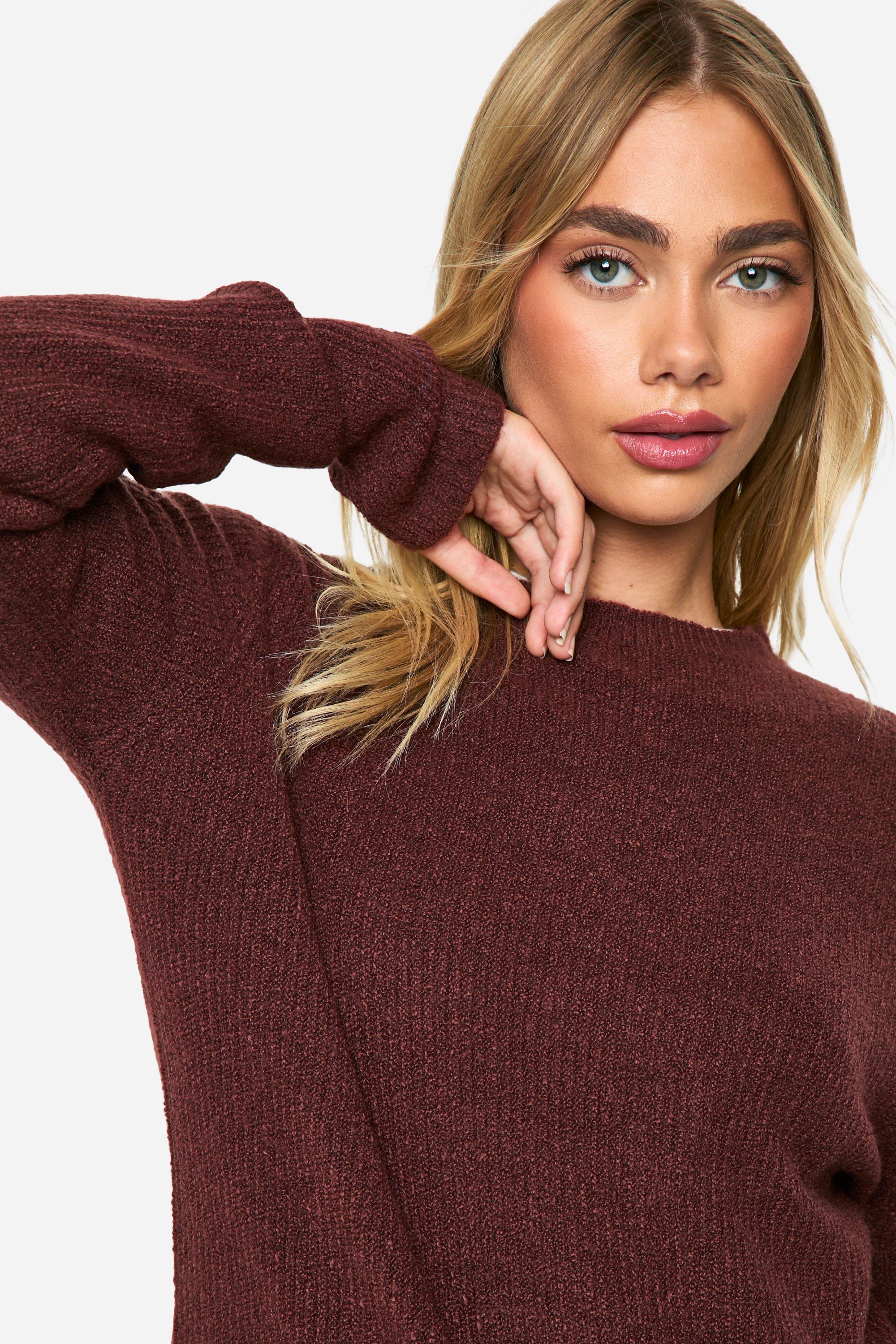 Soft Knit Fine Gauge Crop Jumper