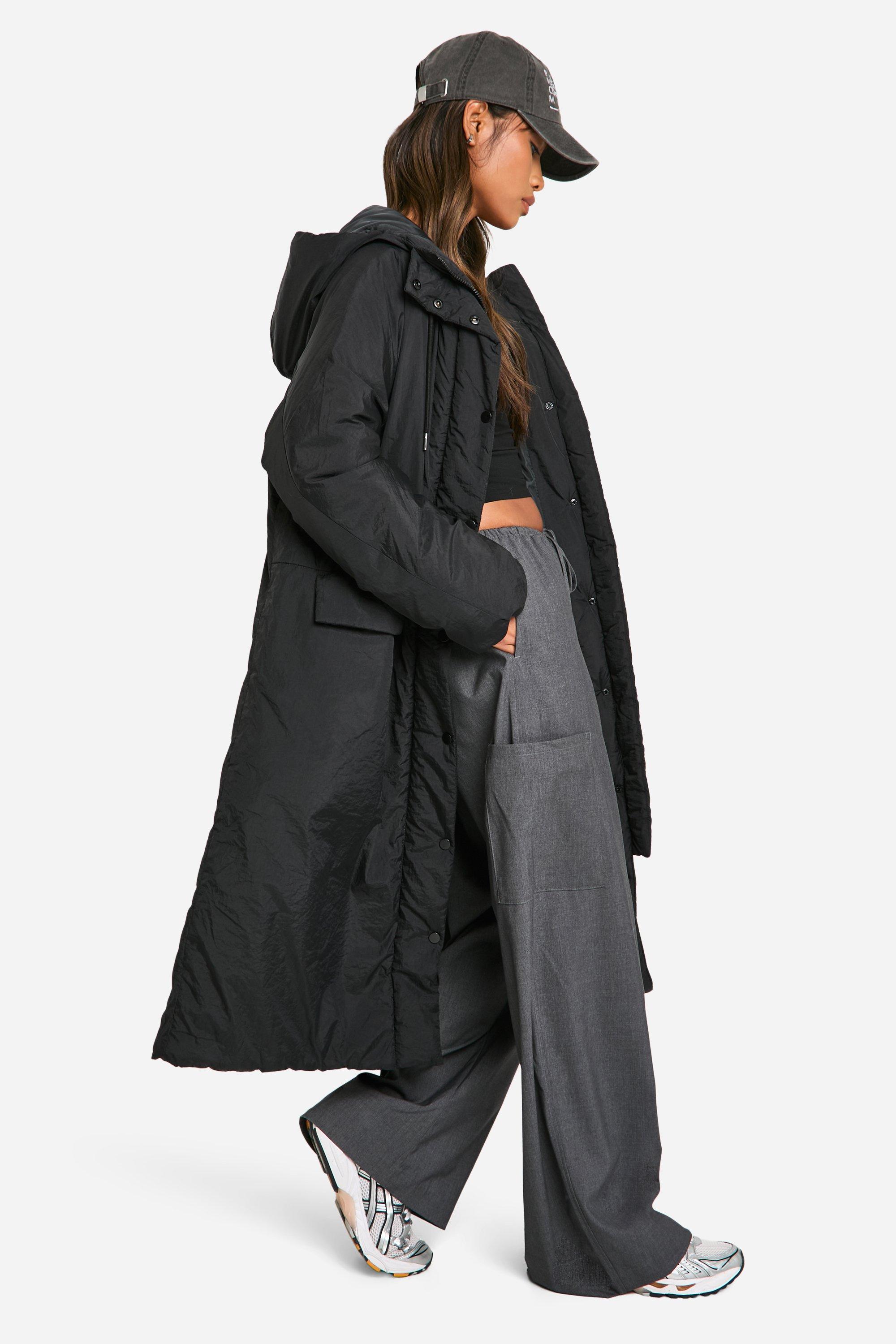 Maxi Length Padded Parka boohoo