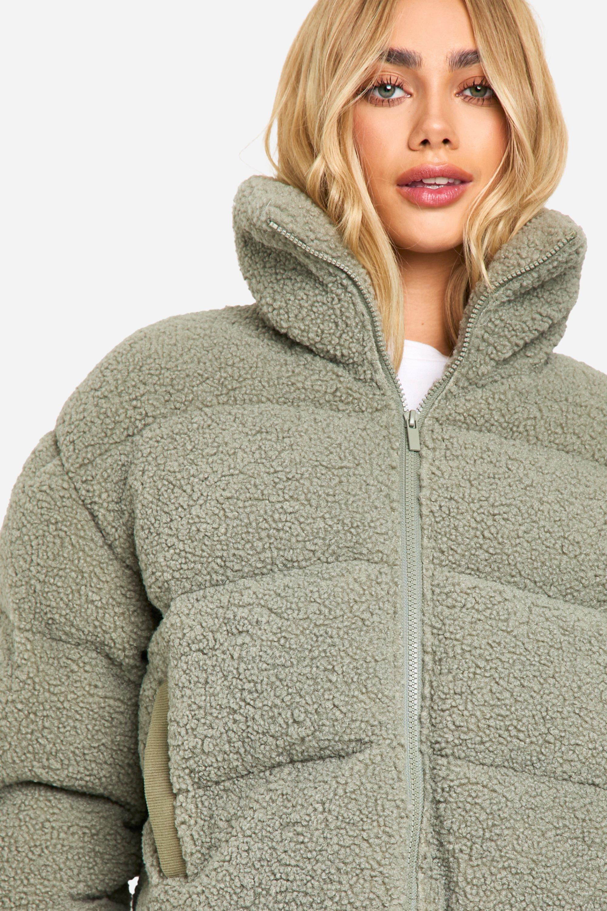 Doudoune en fausse fourrure boohoo FR