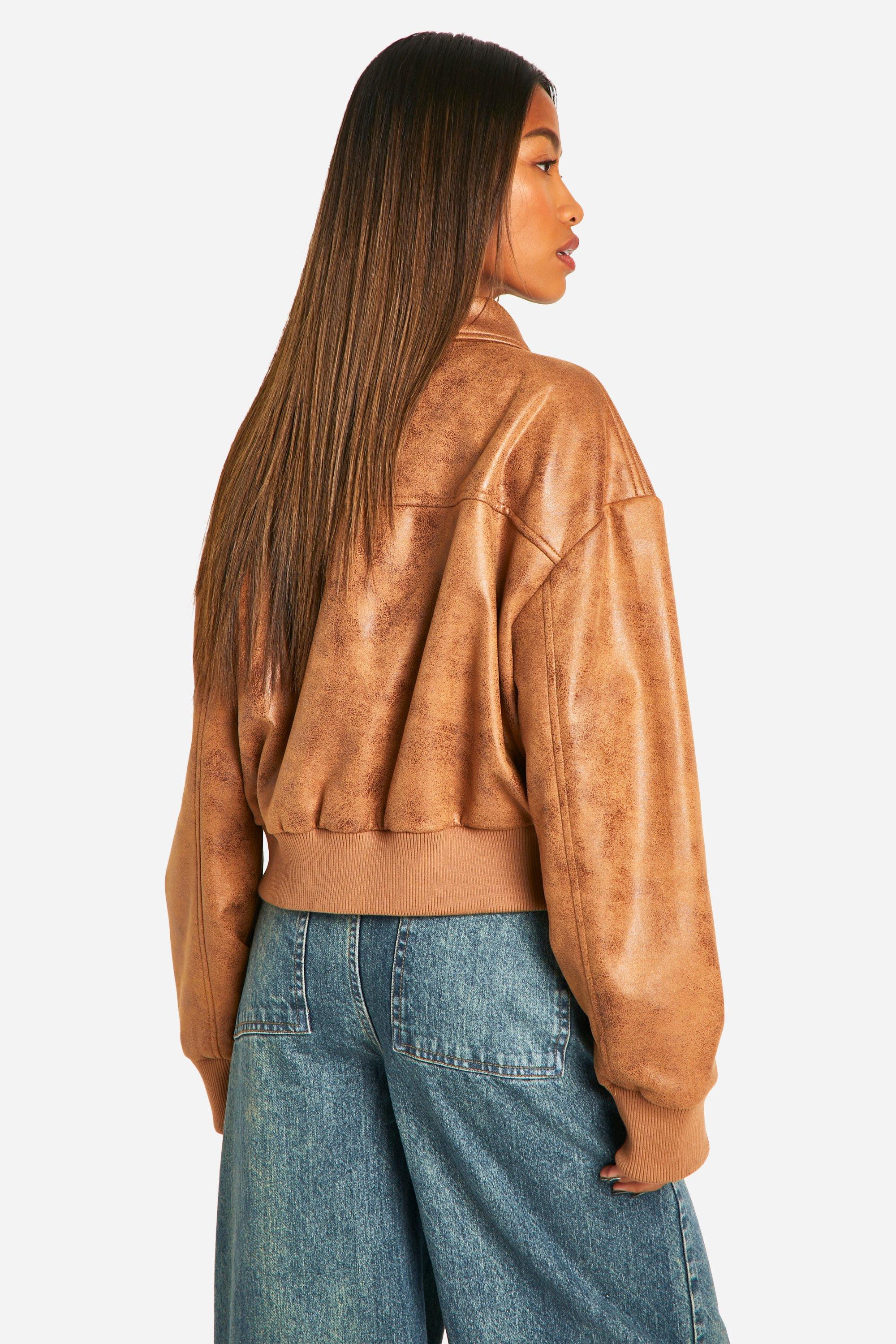 Faux suede bomber best sale