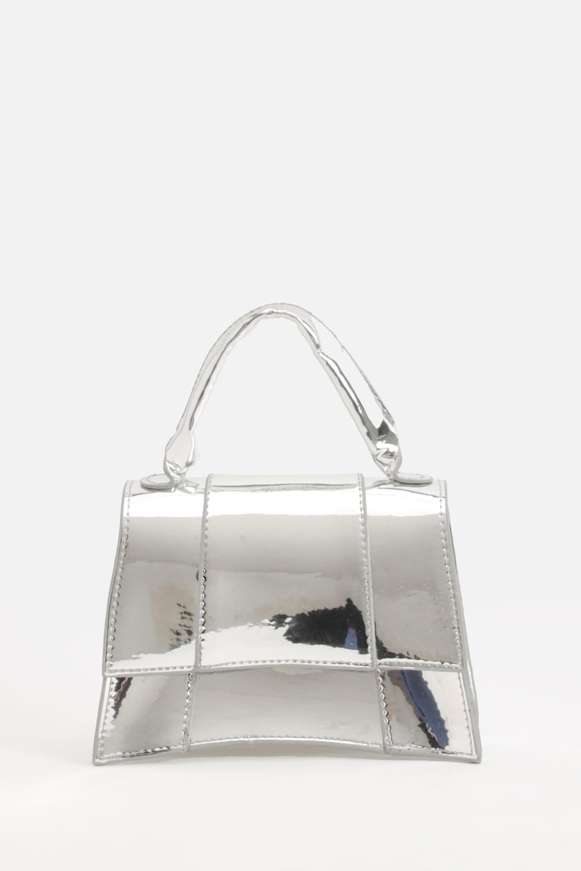 Metallic Mini Grab Bag boohoo IE