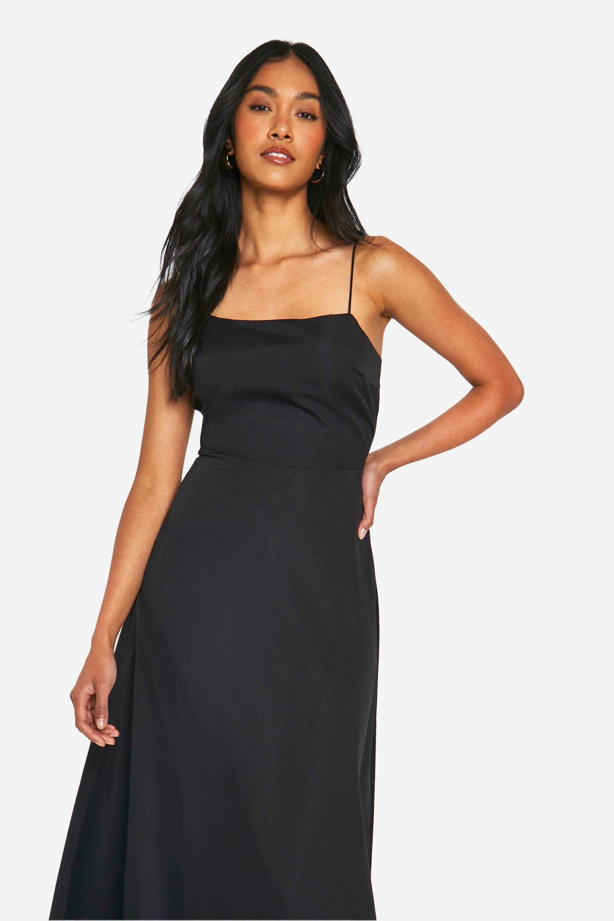 Strappy Back Maxi Dress boohoo