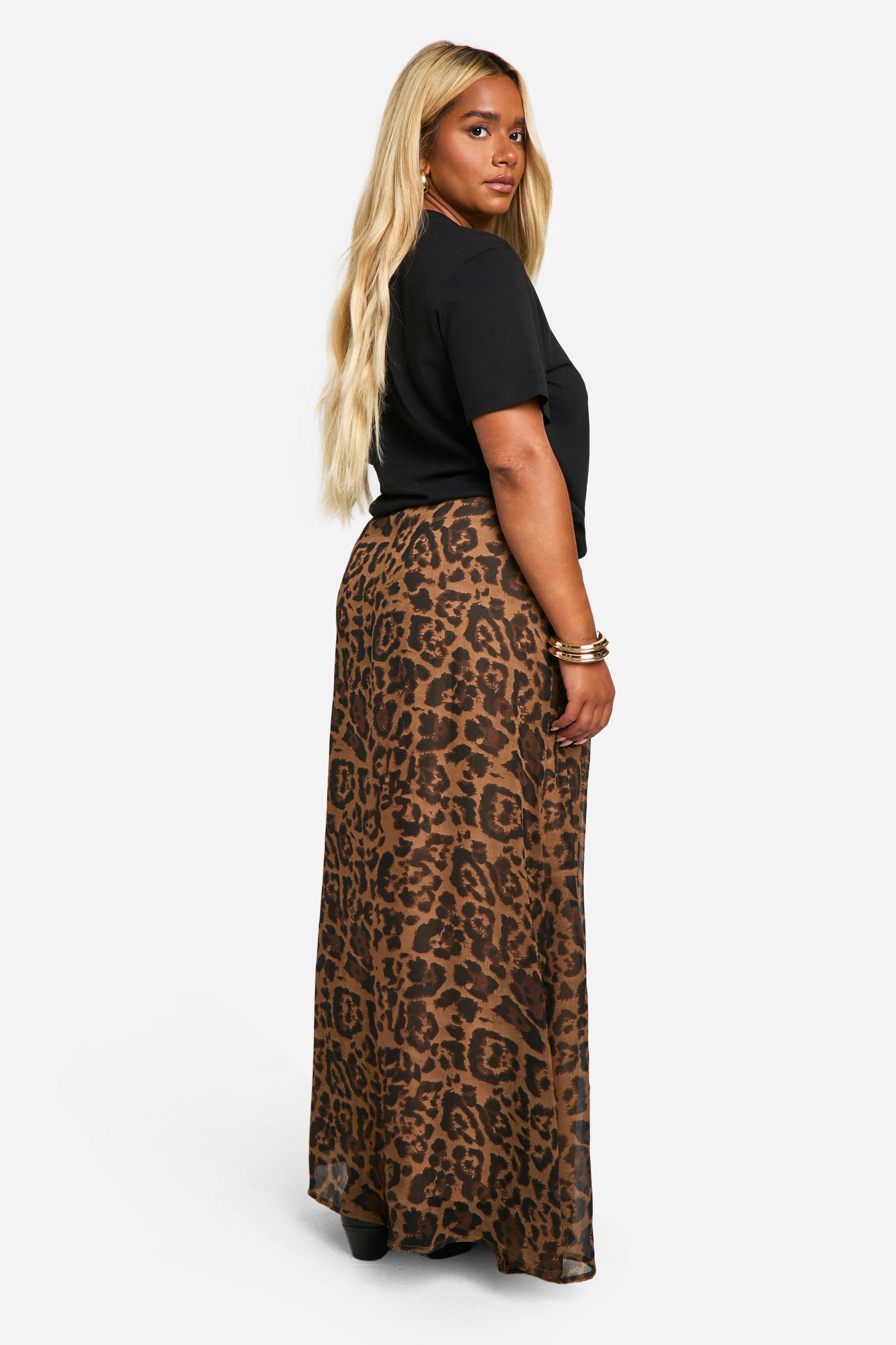 Plus Dierenprint Maxi Rok