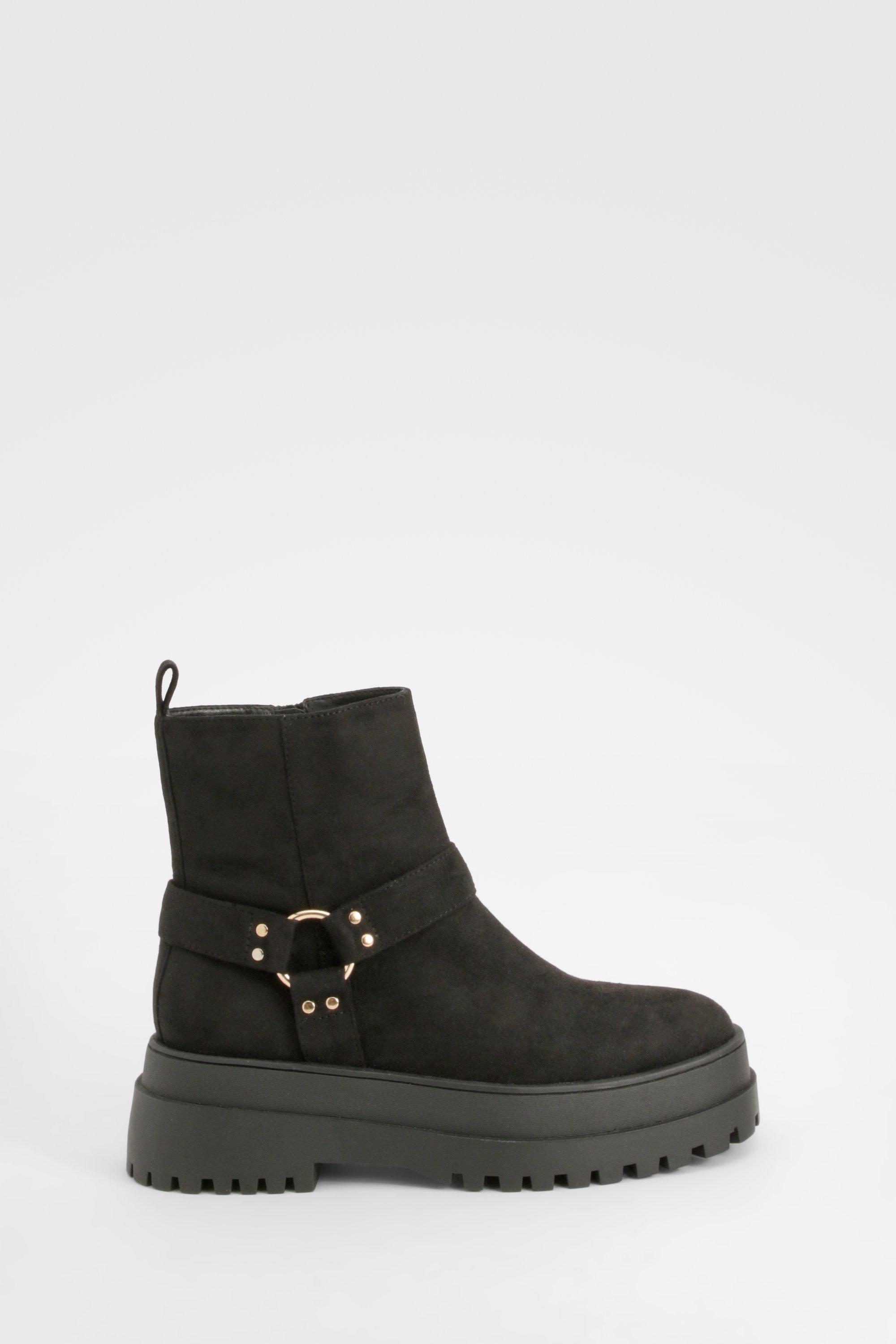 【全商品オープニング価格 特別価格】 Detail Ring Chunky boohoo | Boots Chelsea Platform ミュージック
