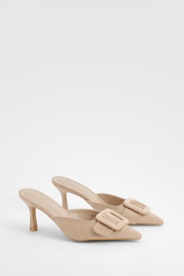 Pumps Met Zoom Detail beige