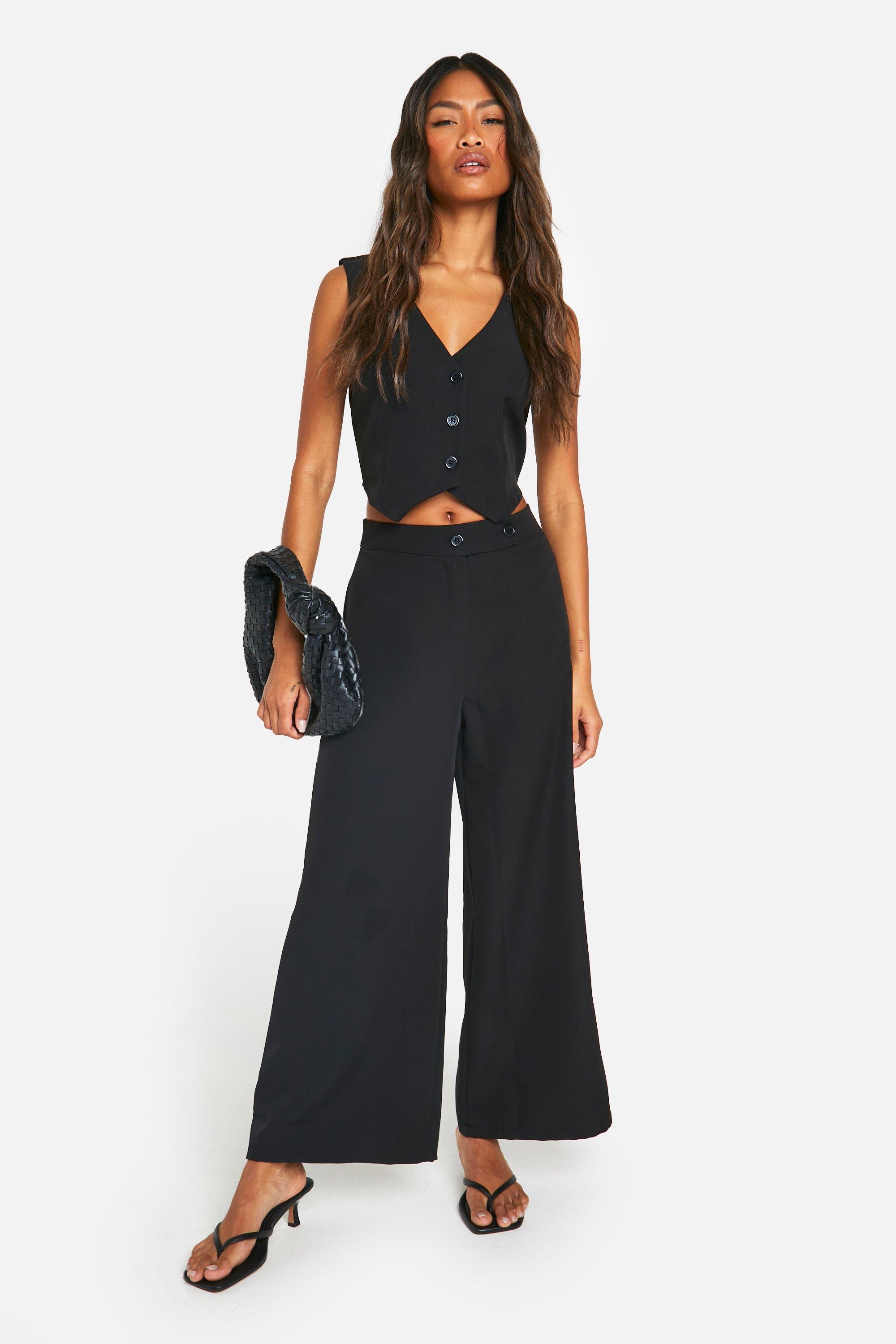 Jupe culotte large habillee boohoo FR