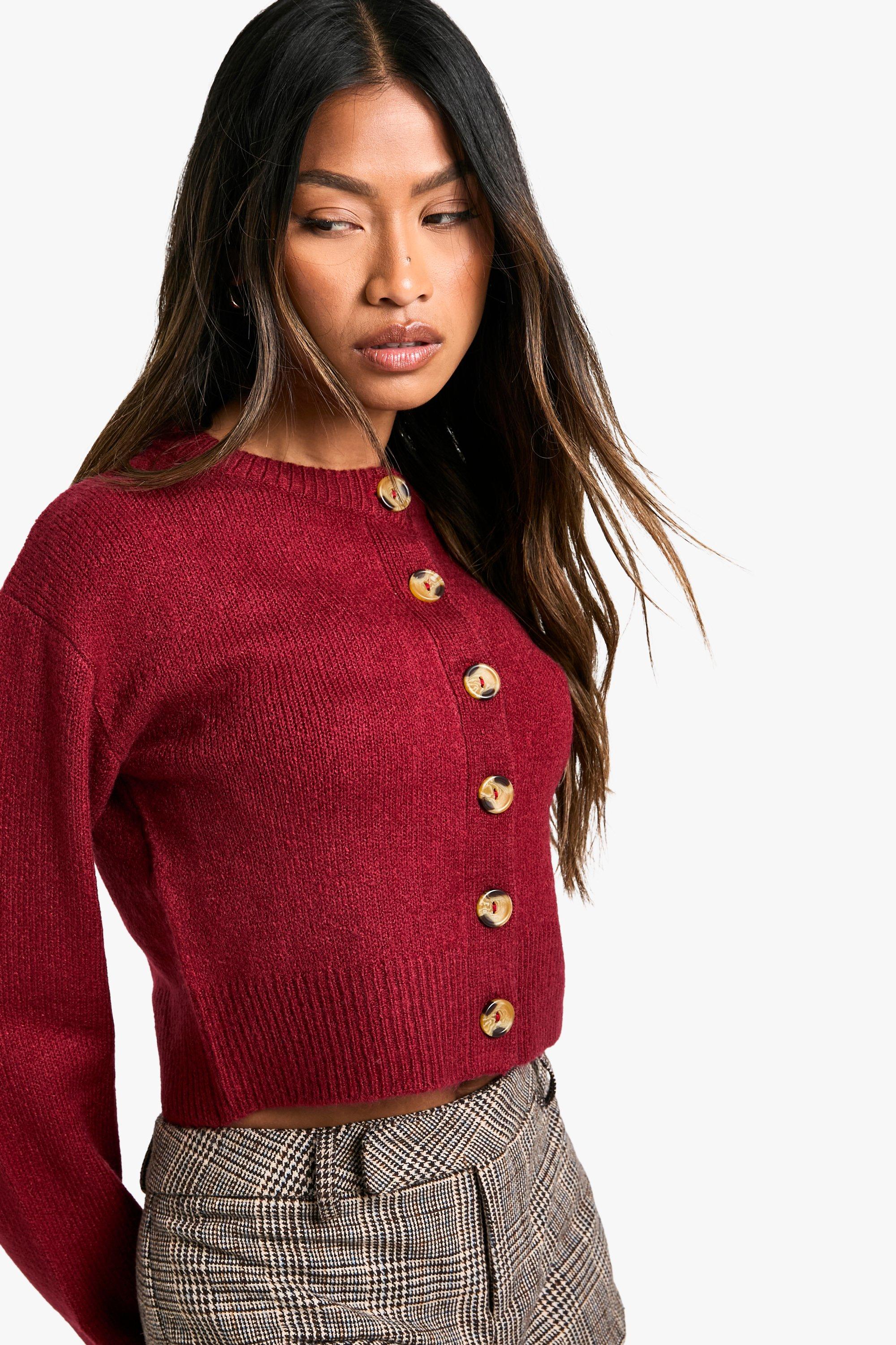 Puff cardigan hot sale