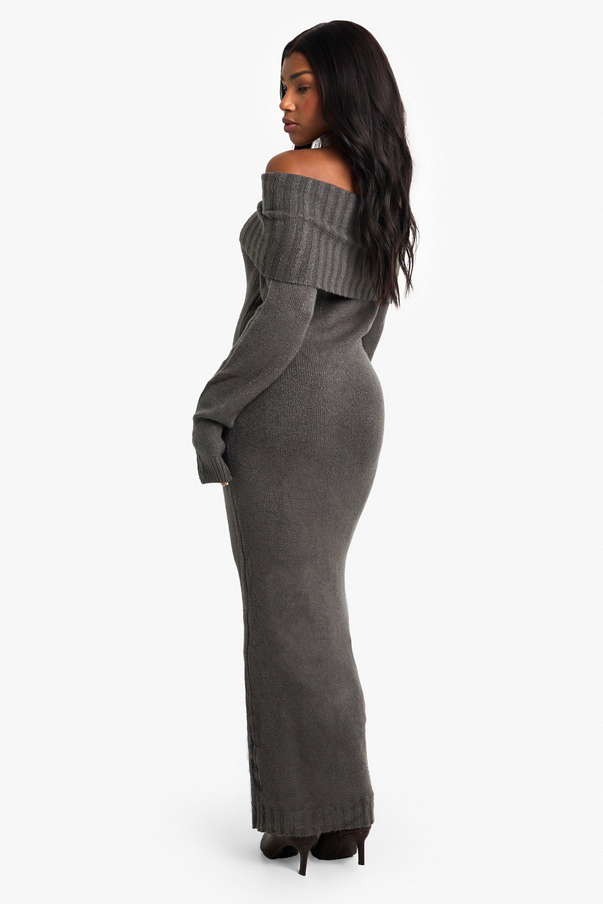 Charcoal jumper dress online