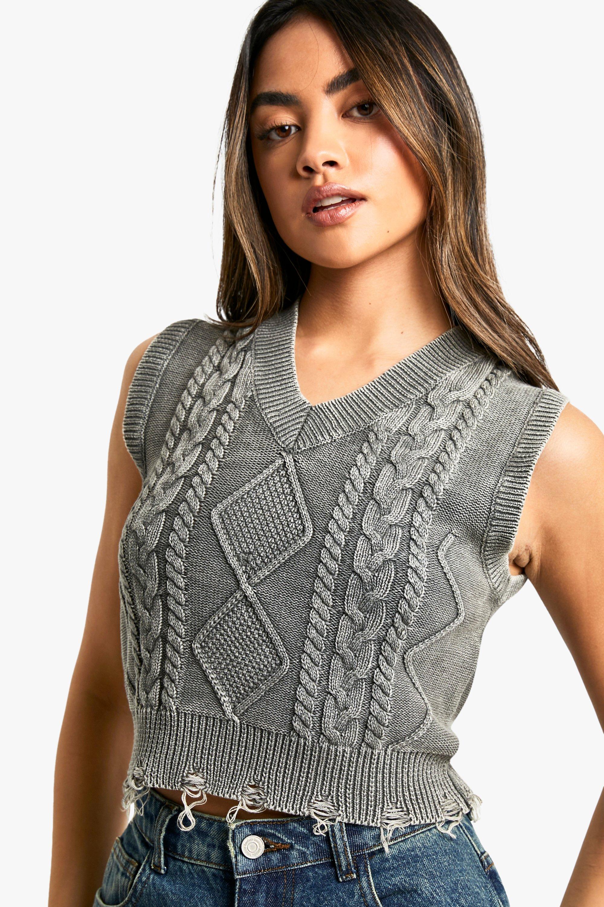 Washed Knit V-Neck Top Washed Knit V-Neck Top