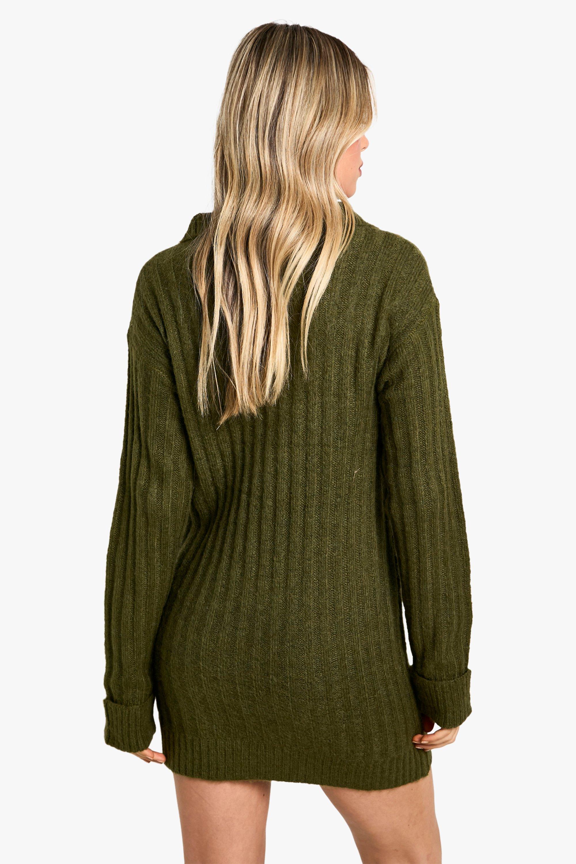 Oversized mini sweater dress hotsell