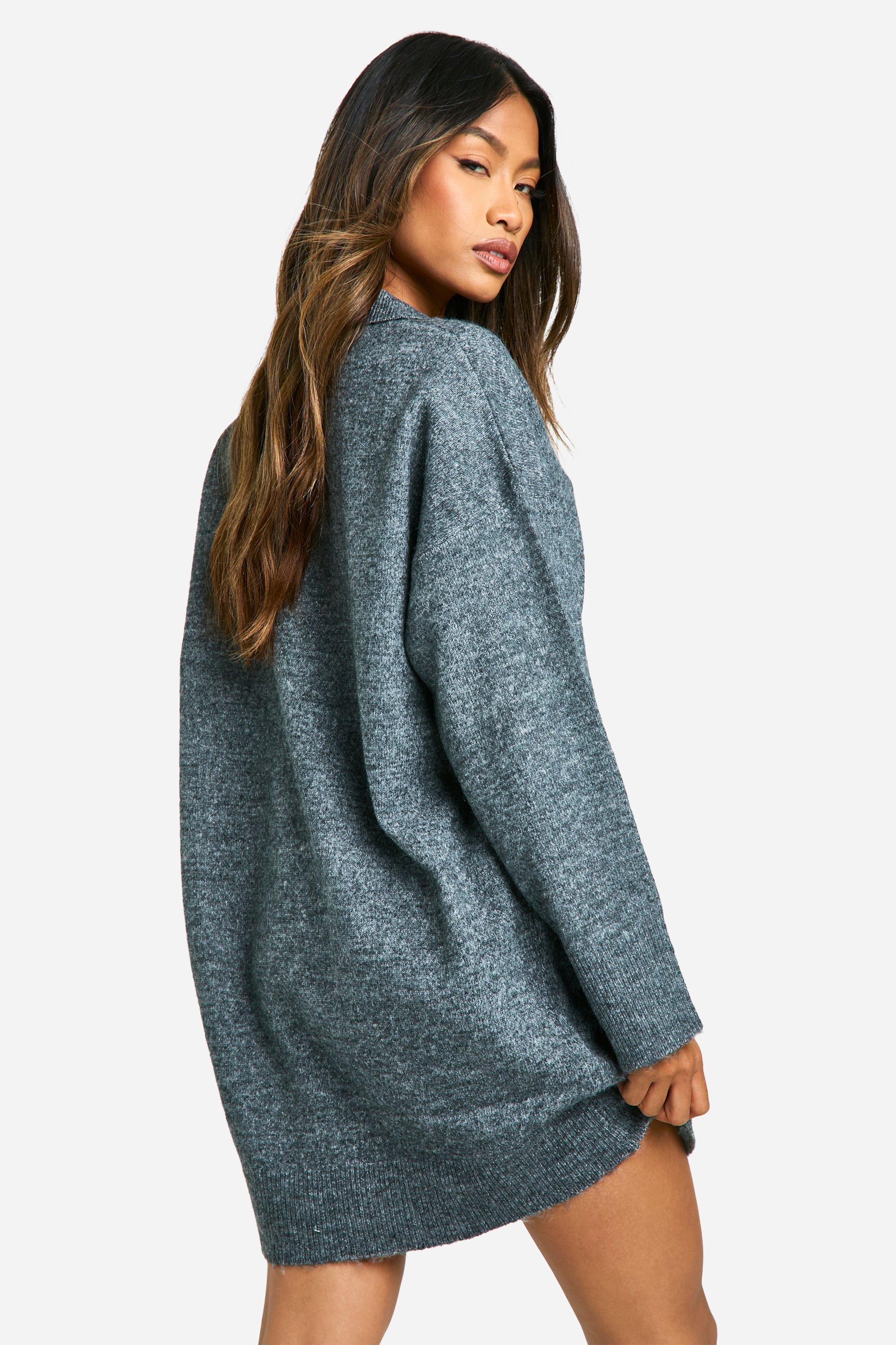 Robe pull maille fine top