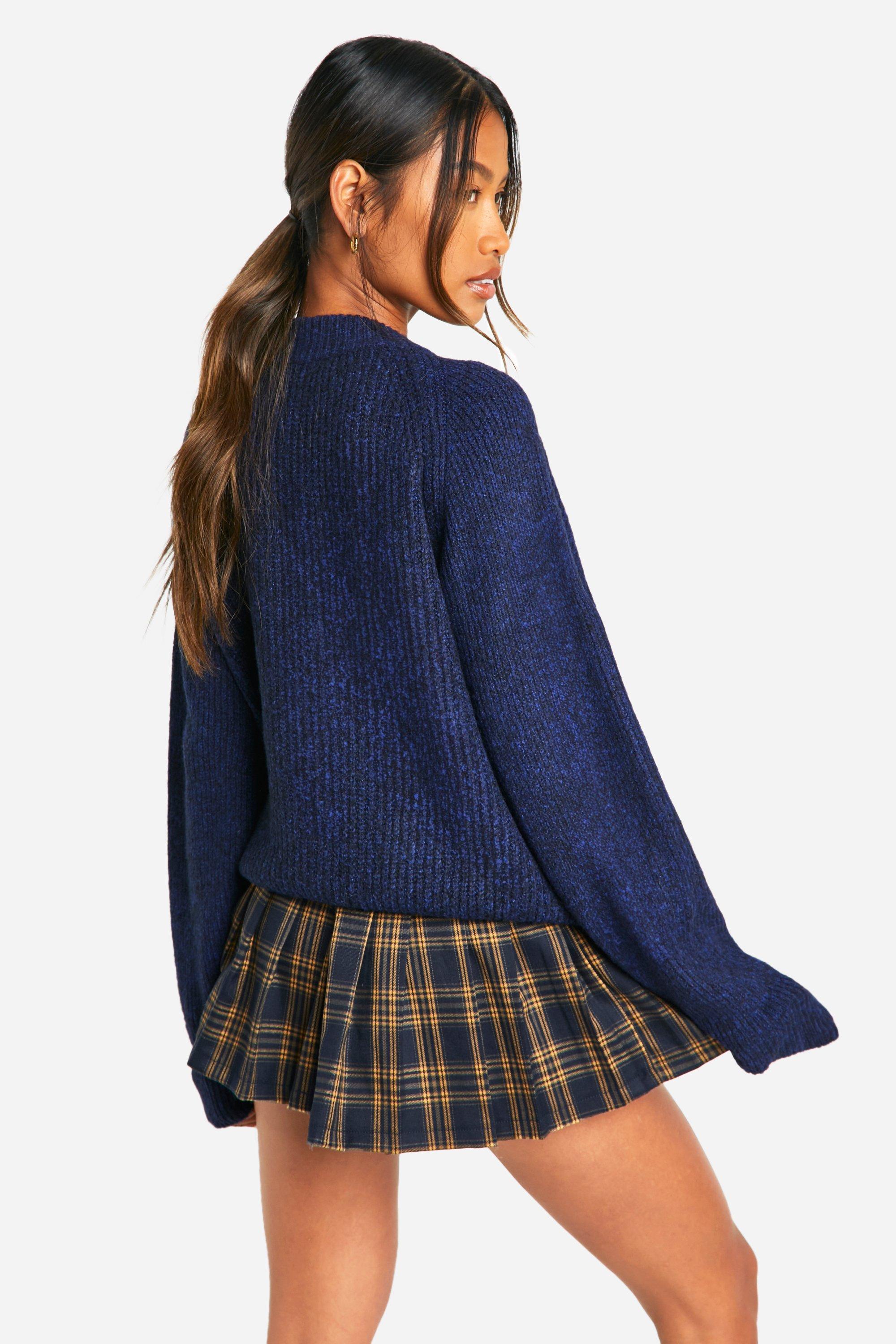 Soft Rib Knit Bomber Cardigan | boohoo USA Soft Rib Knit Bomber Cardigan | boohoo USA