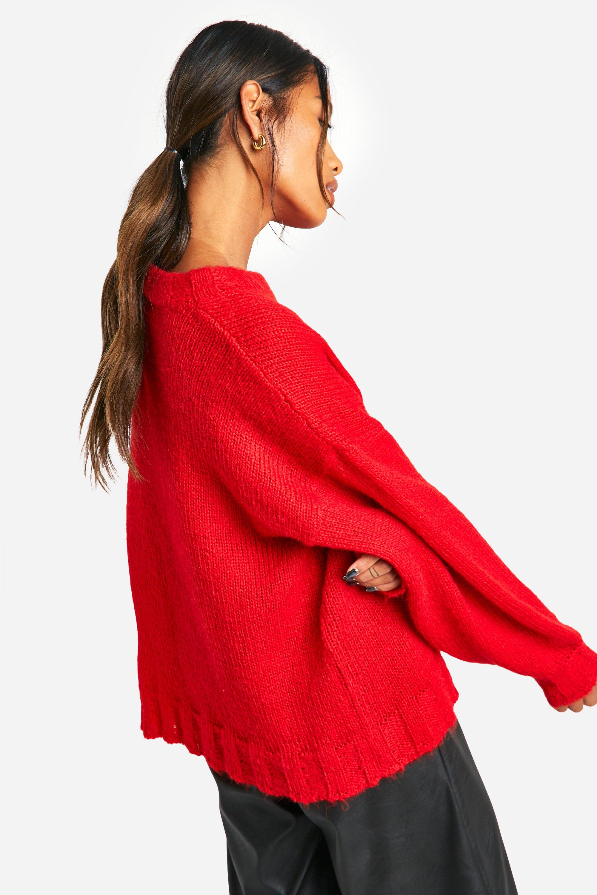 Soft Knit Longline Jumper