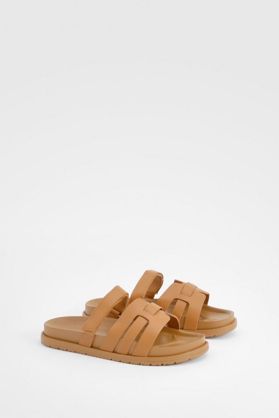 Camel Cut Out Detail Sliders 