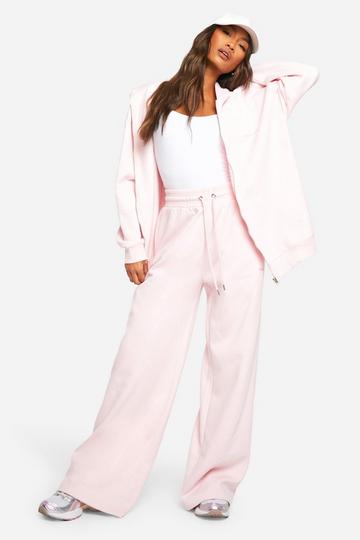 Pink Dsgn Studio Embroidered Wide Leg Jogger