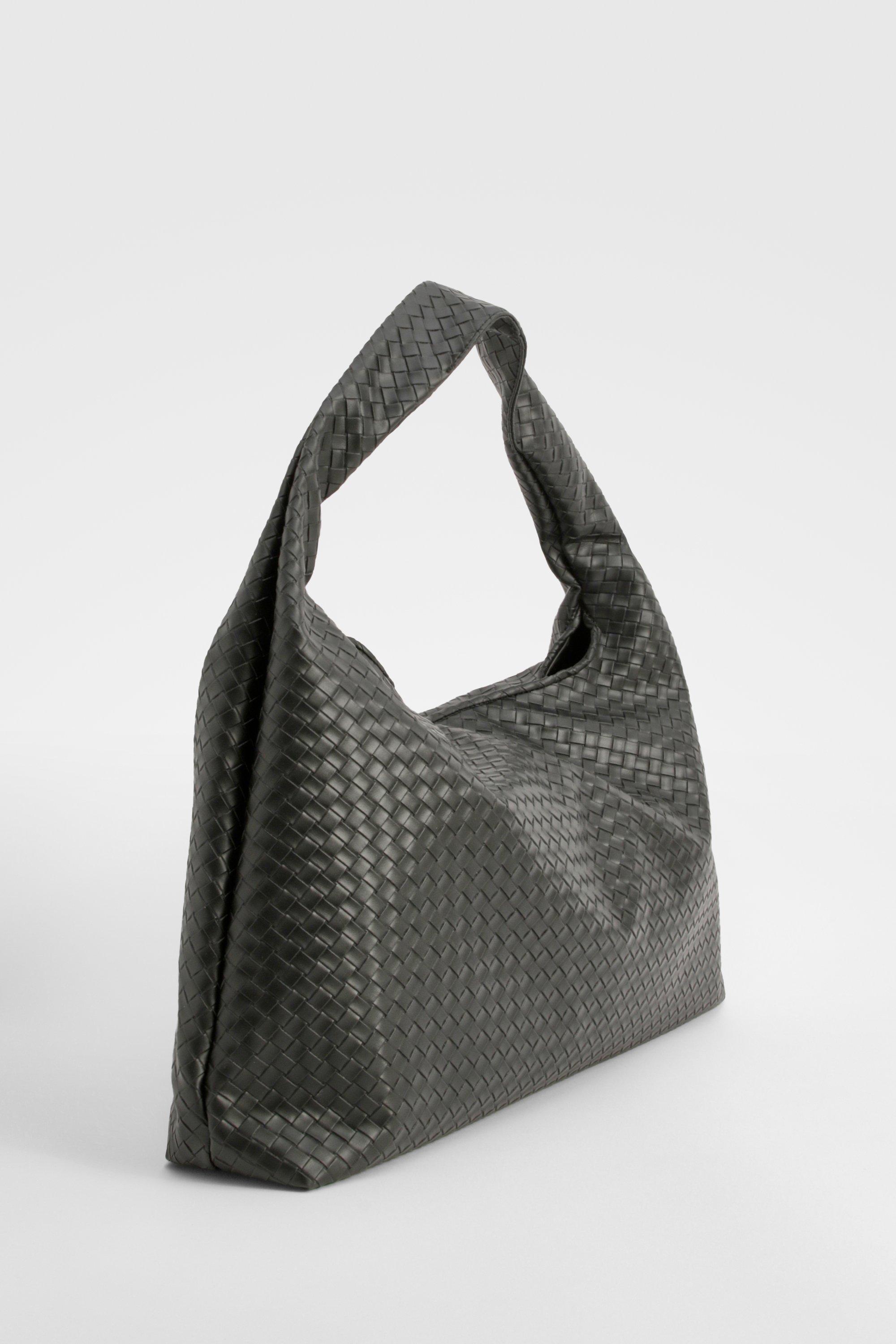 Oversized Woven Tote Bag
