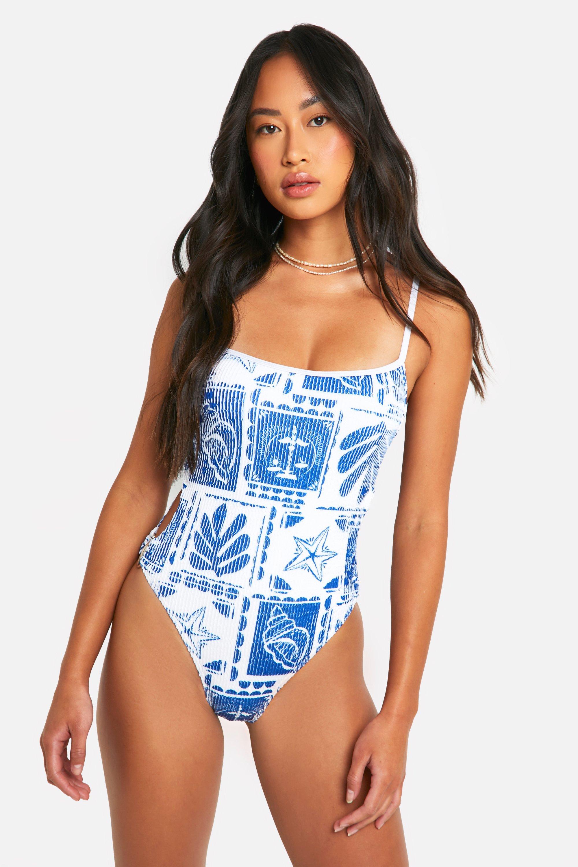 Boohoo cut out swimsuit online